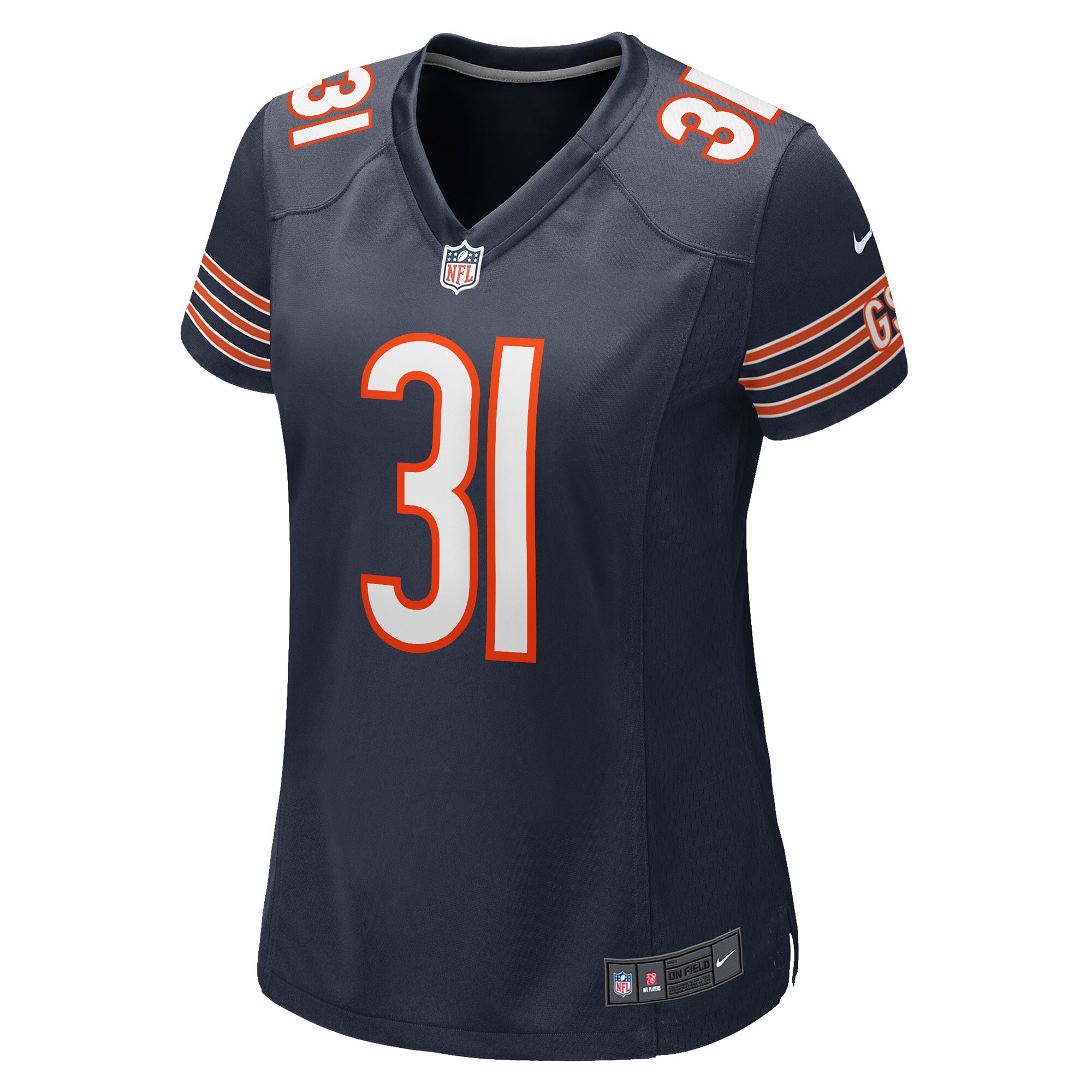 Chicago Bears Jaylon Jones Navy Game Player NFL Jersey Women's