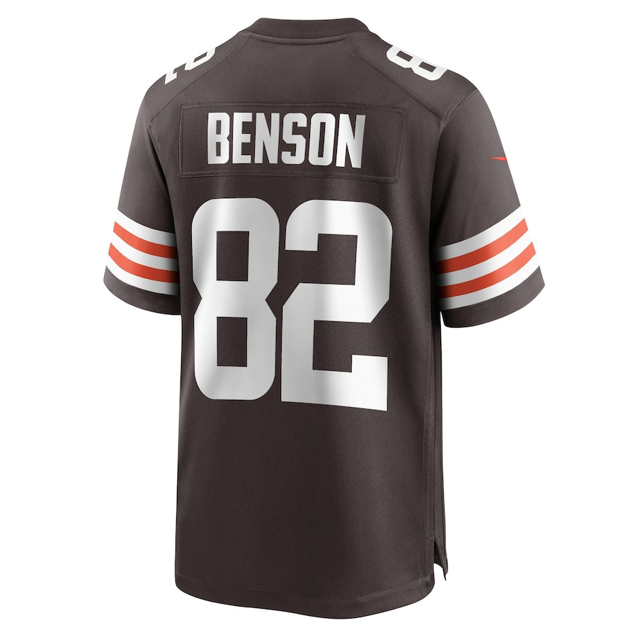 Trinity Benson 82 Cleveland Browns Team Game Brown NFL Jersey Men's