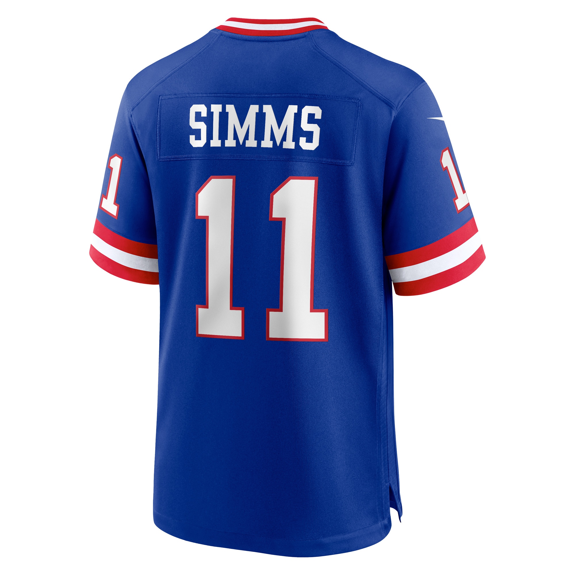 New York Giants Phil Simms Royal Classic Retired Player Game NFL Jersey Men's