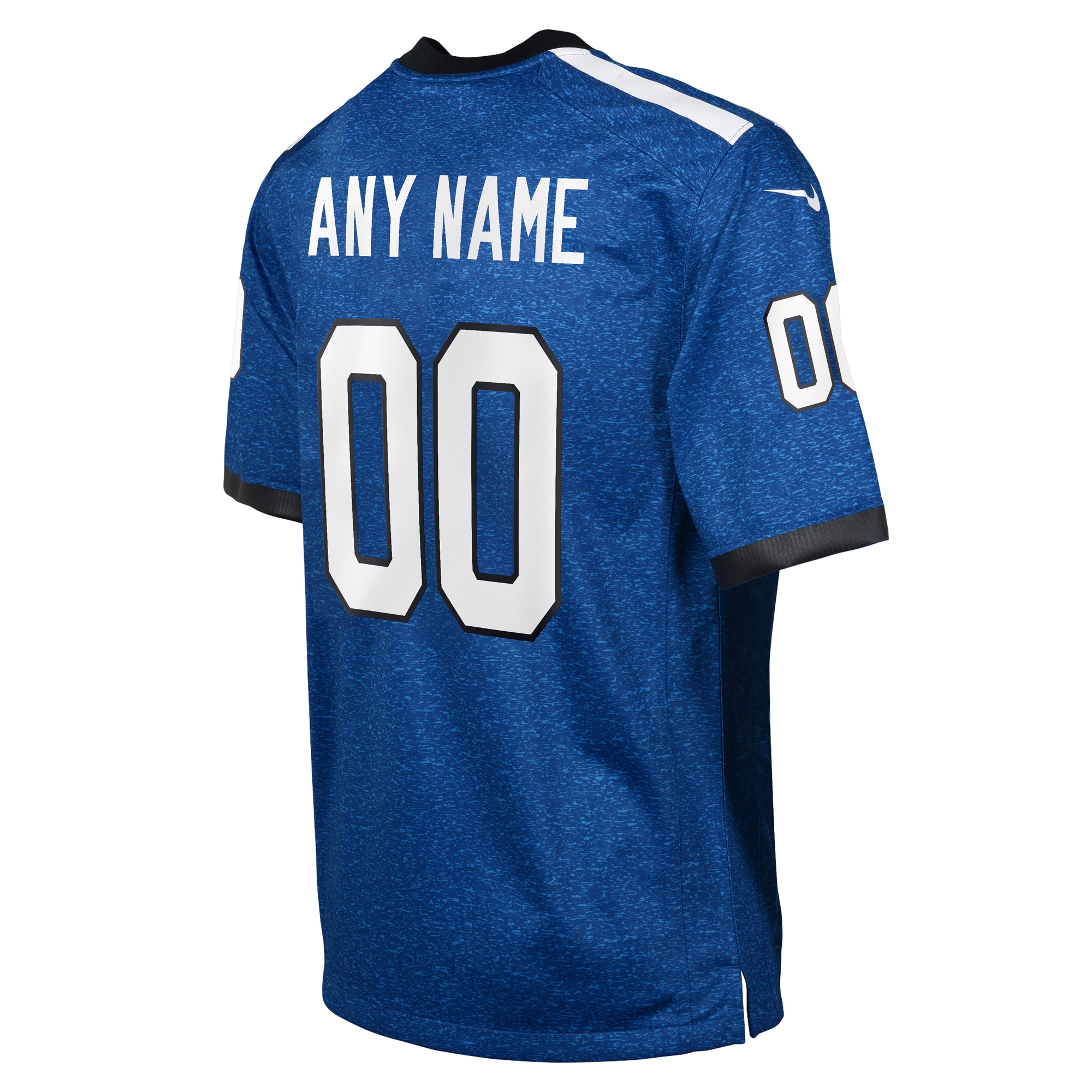 Indianapolis Colts Blue Indiana Nights Alternate Custom Game NFL Jersey Youth