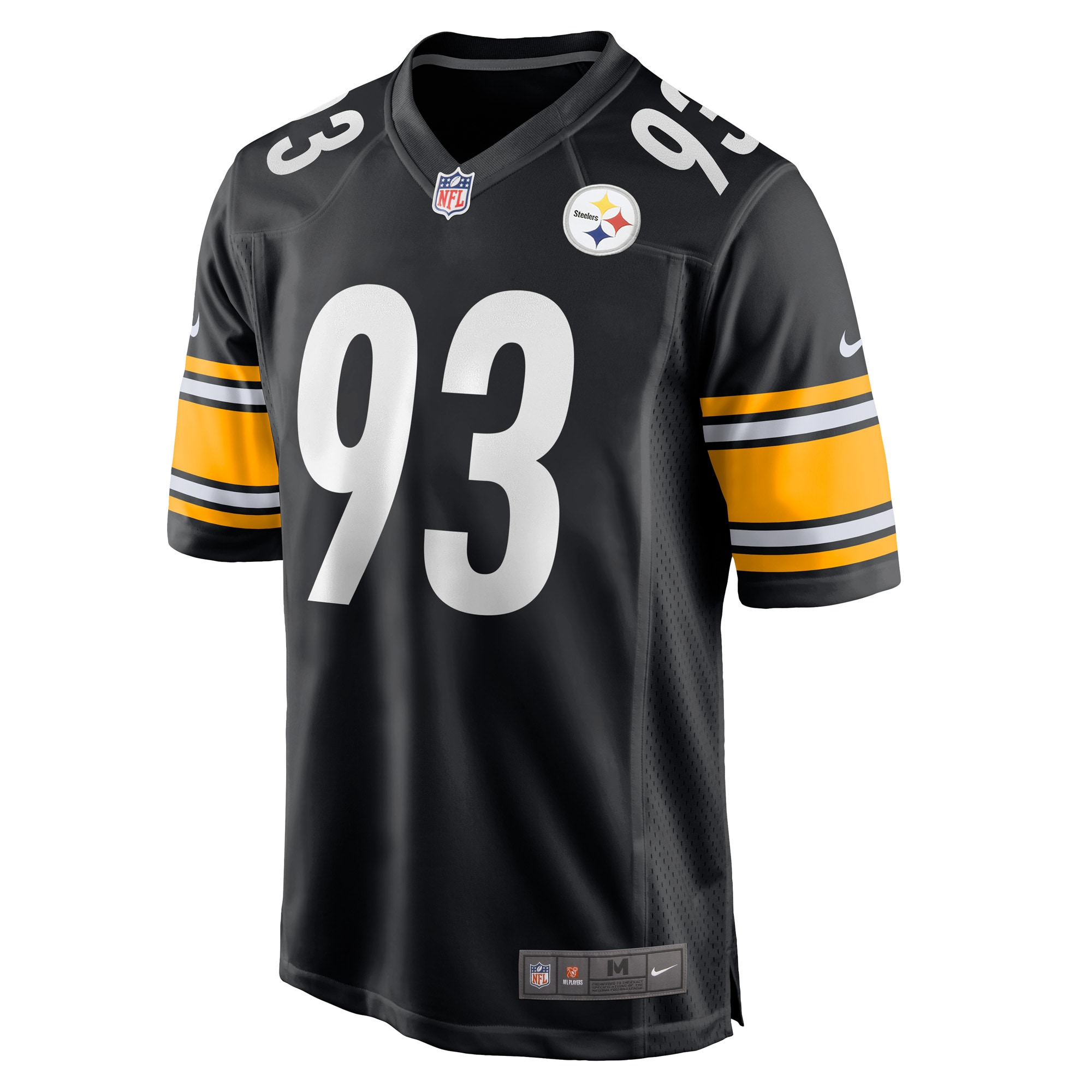 Pittsburgh Steelers Mark Robinson Black Game Player NFL Jersey Men's