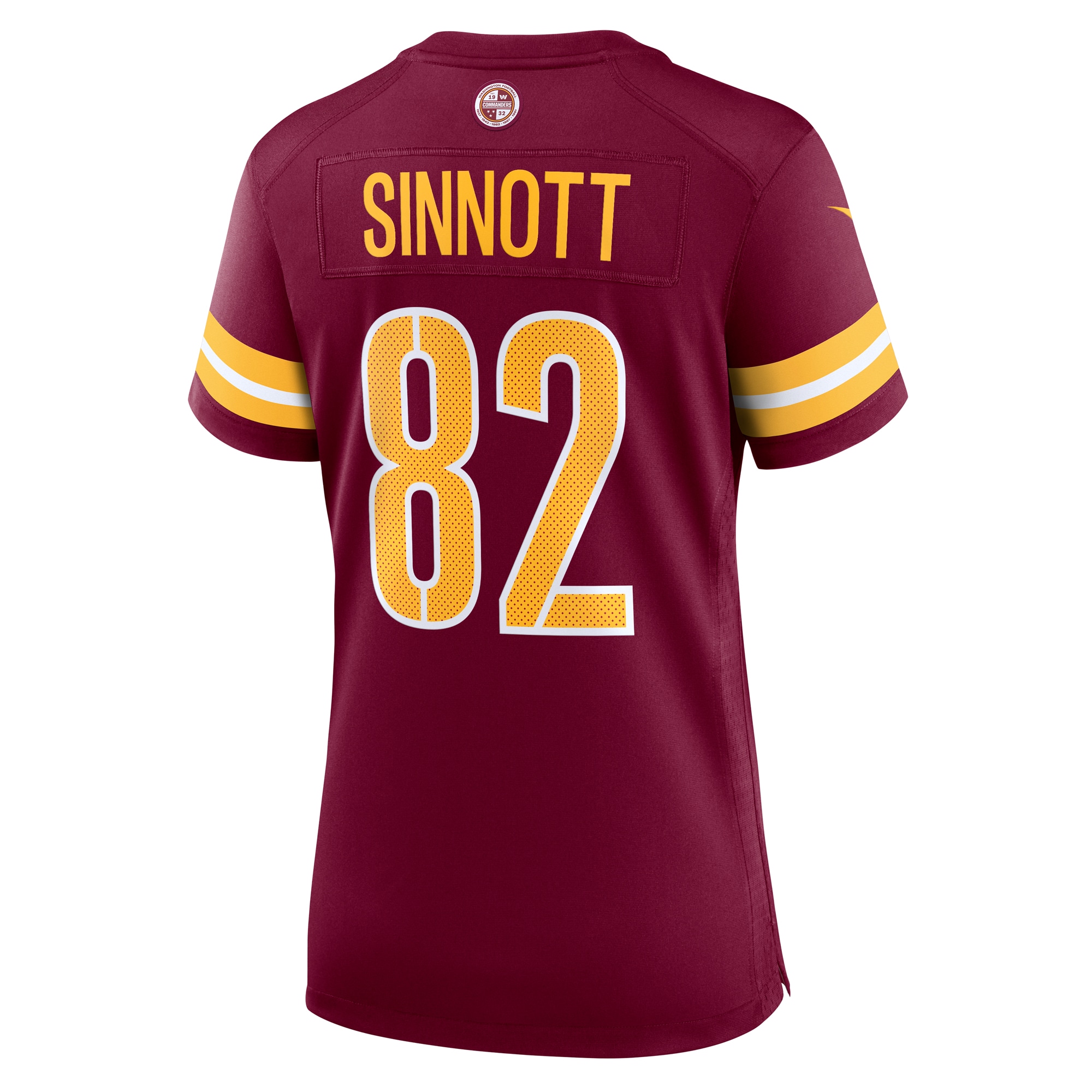 Washington Commanders Ben Sinnott Burgundy Game NFL Jersey Women's