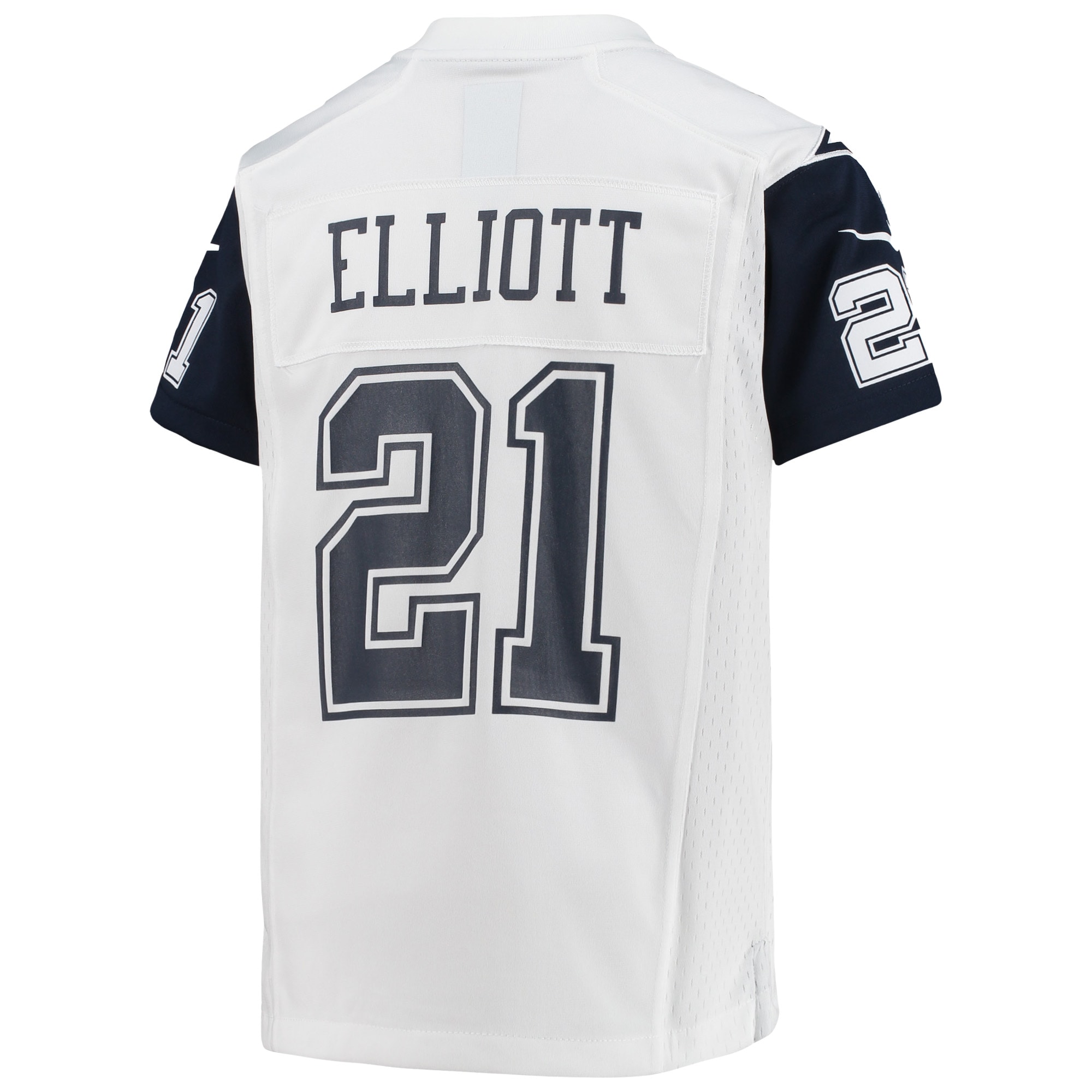 Dallas Cowboys Ezekiel Elliott White Alternate Game NFL Jersey Youth