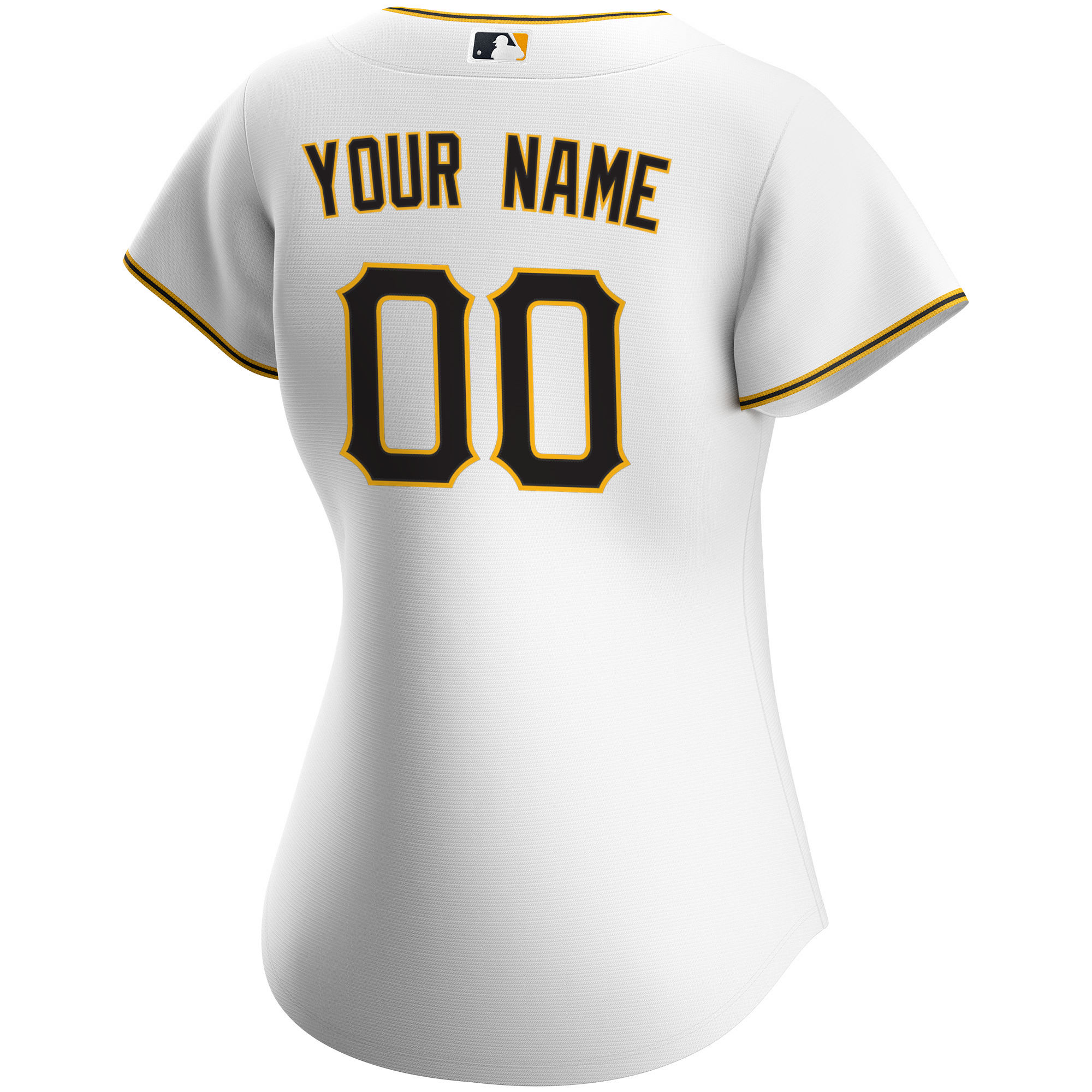 Pittsburgh Pirates White Home Custom MLB Jersey Women's