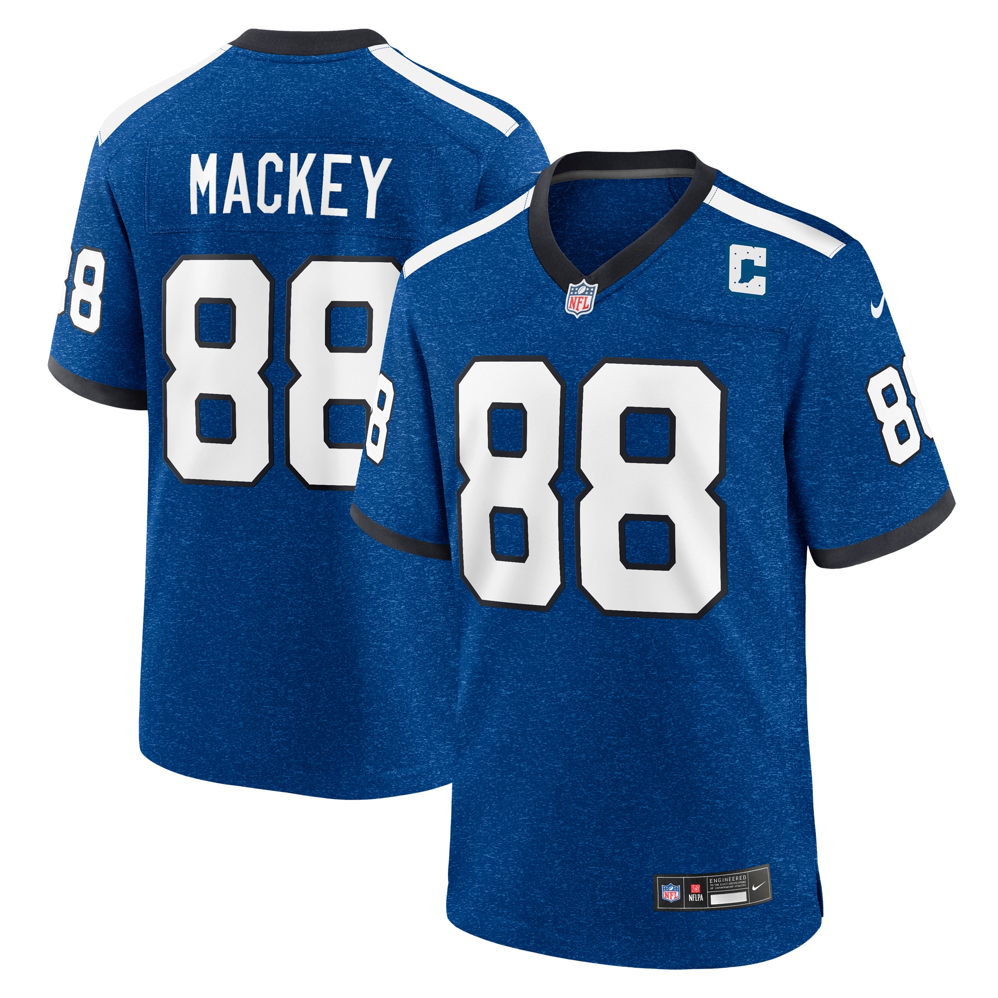 Indianapolis Colts John Mackey Royal Indiana Nights Alternate Game NFL Jersey Men's