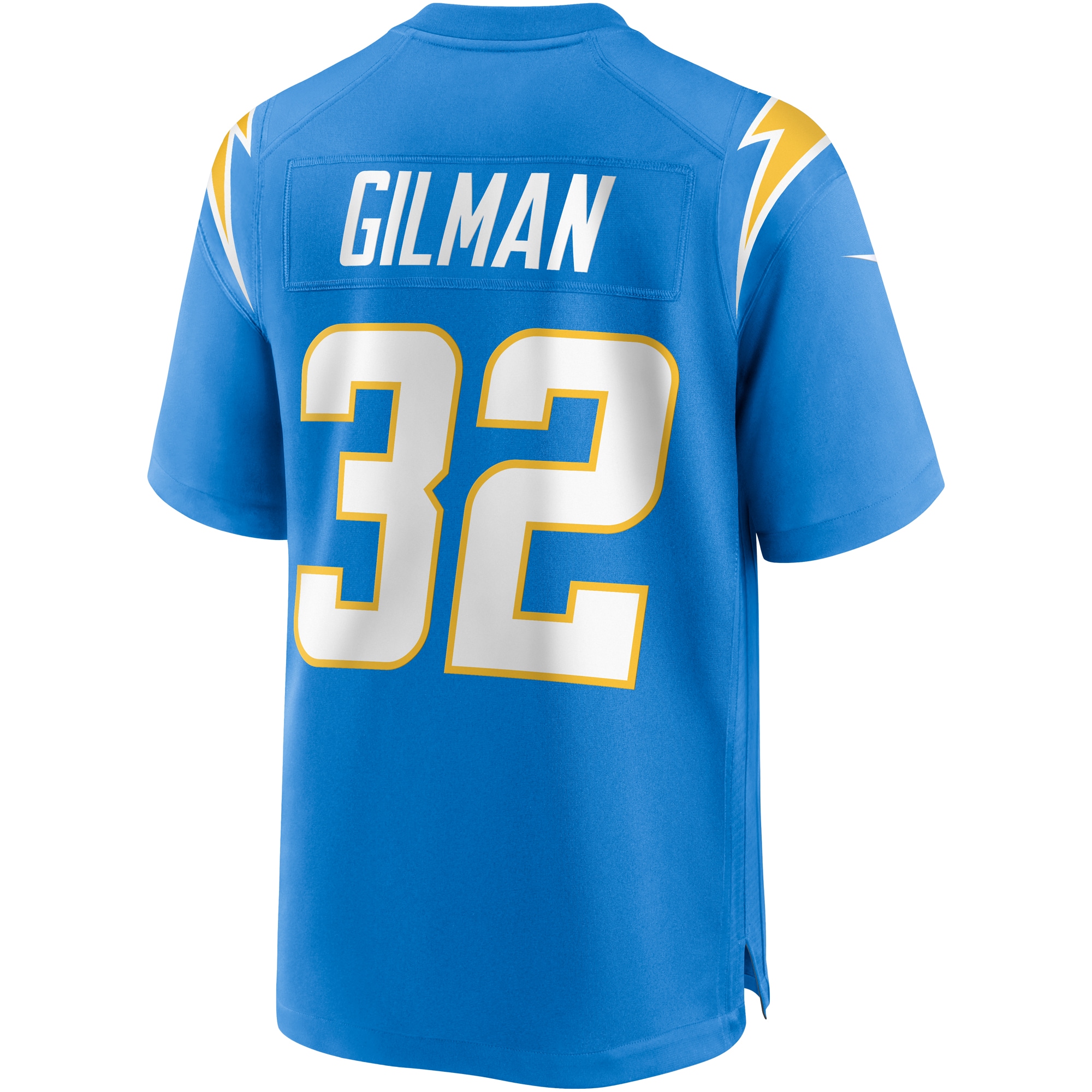 Los Angeles Chargers Alohi Gilman Powder Blue Game NFL Jersey Men's