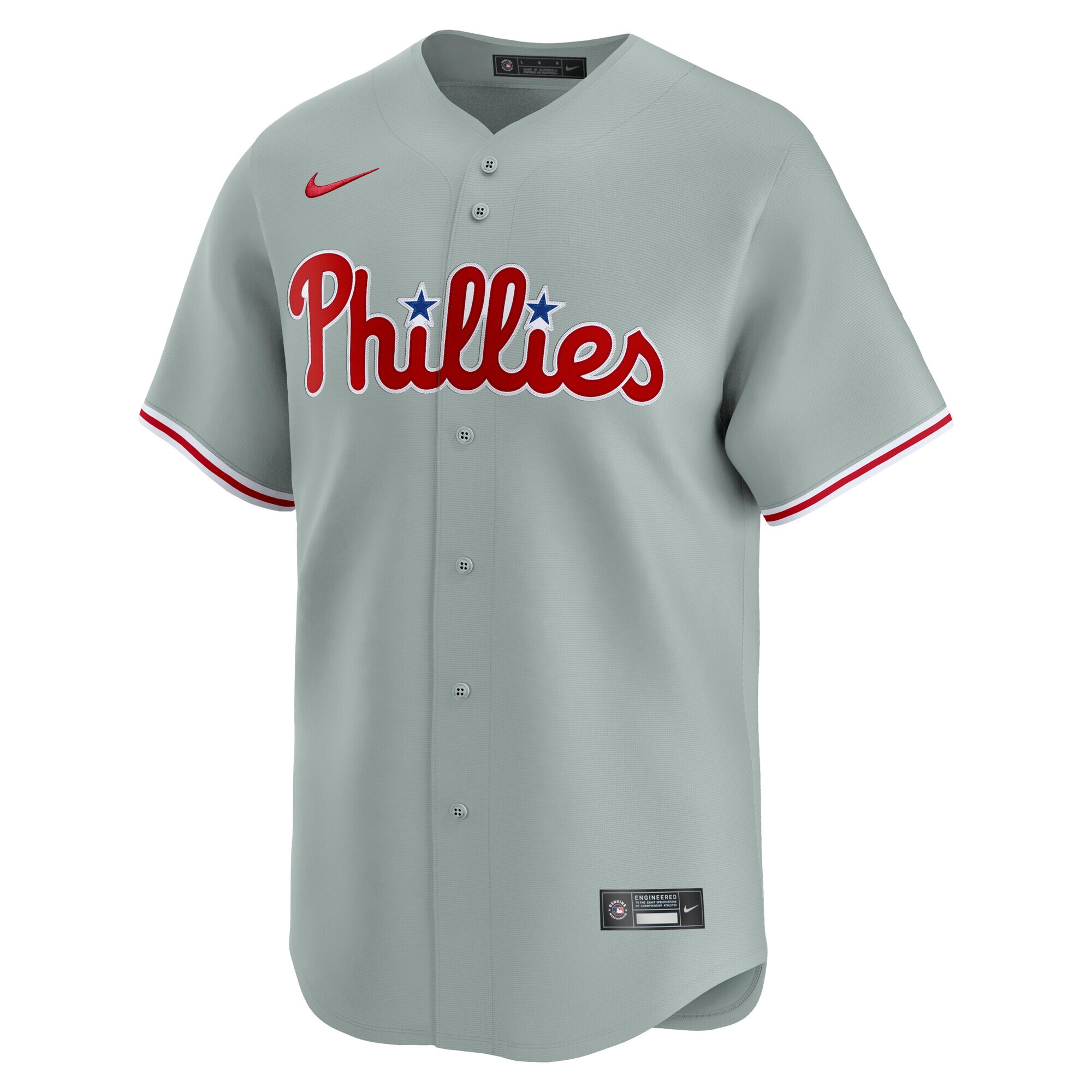 Philadelphia Phillies Gray Away Limited MLB Jersey Men's
