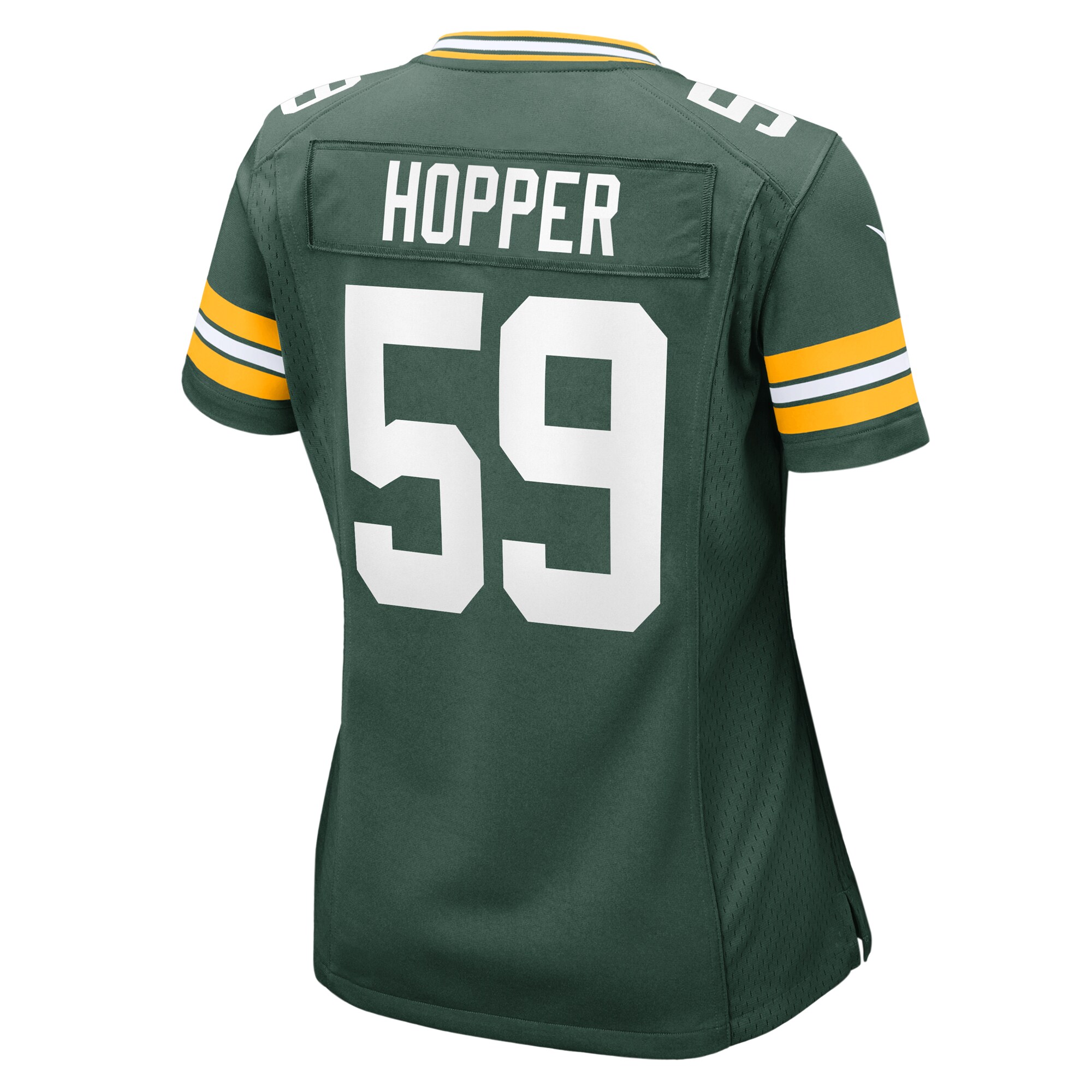Green Bay Packers Ty'Ron Hopper Green Game NFL Jersey Women's