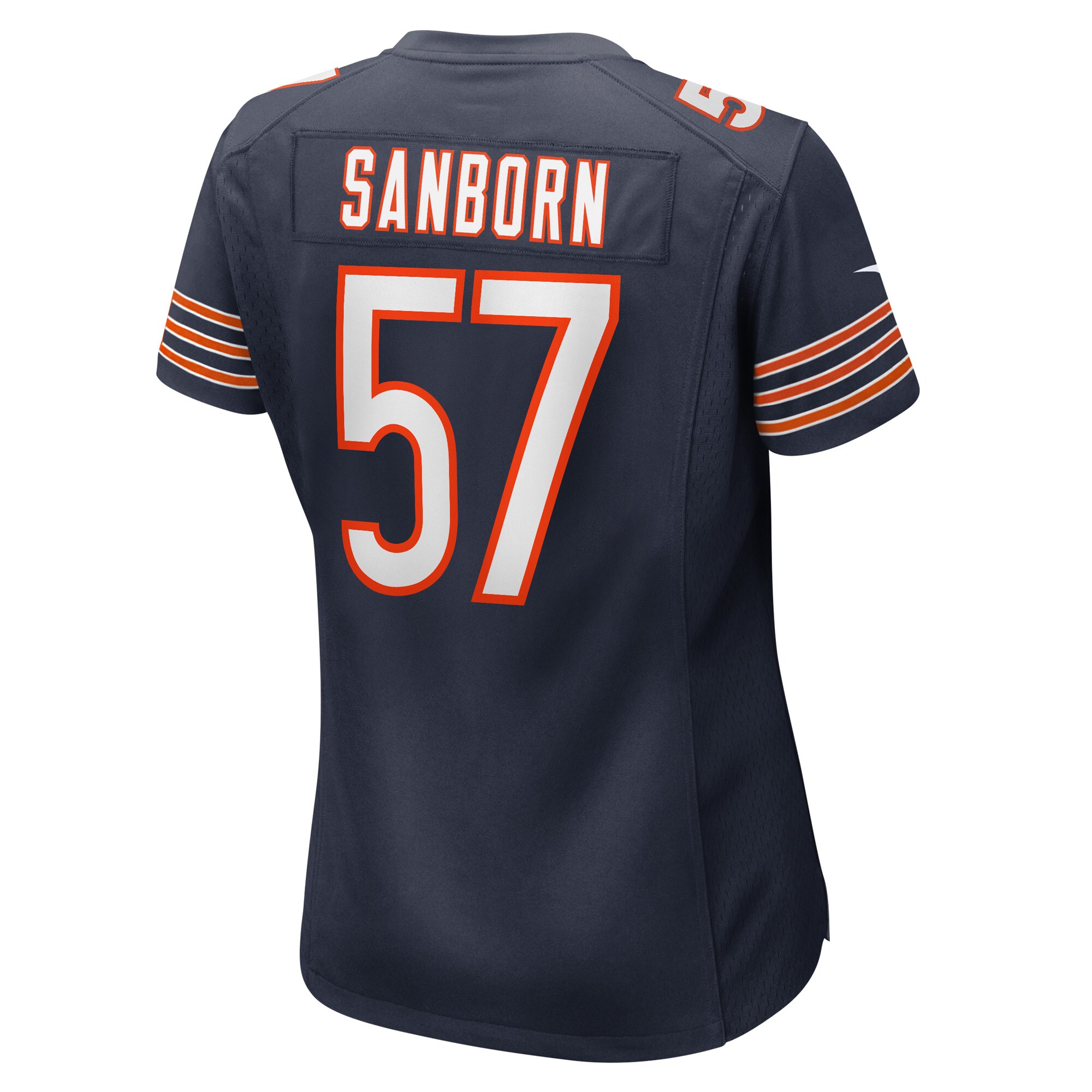 Chicago Bears Jack Sanborn Navy Game Player NFL Jersey Women's