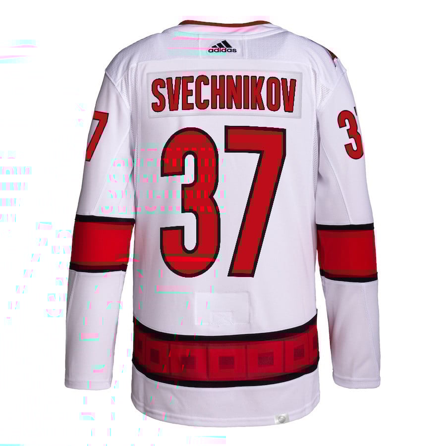 Andrei Svechnikov 37 Carolina Hurricanes Away Primegreen White NHL Jersey Men's