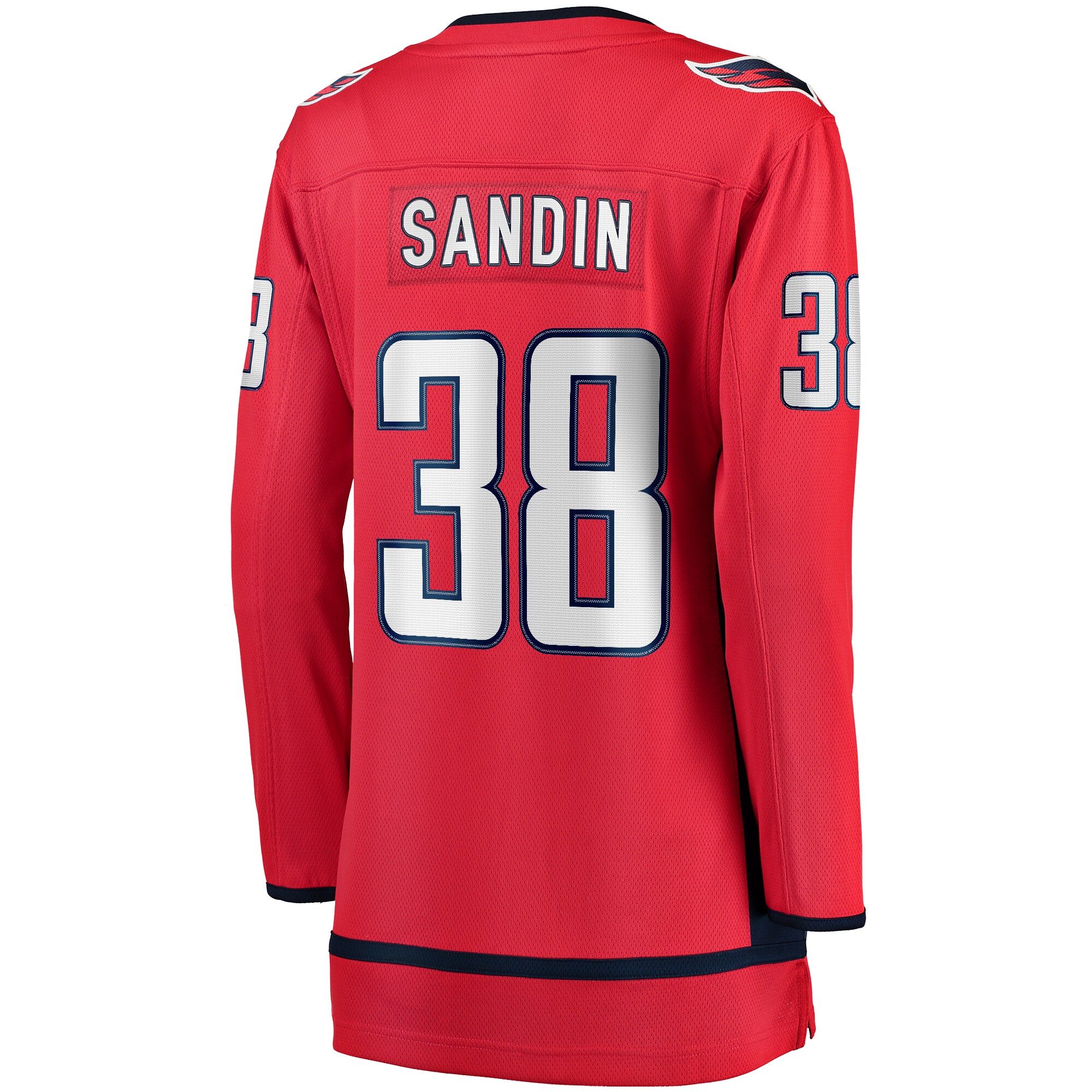 Washington Capitals Rasmus Sandin Red Home Breakaway NHL Jersey Women's