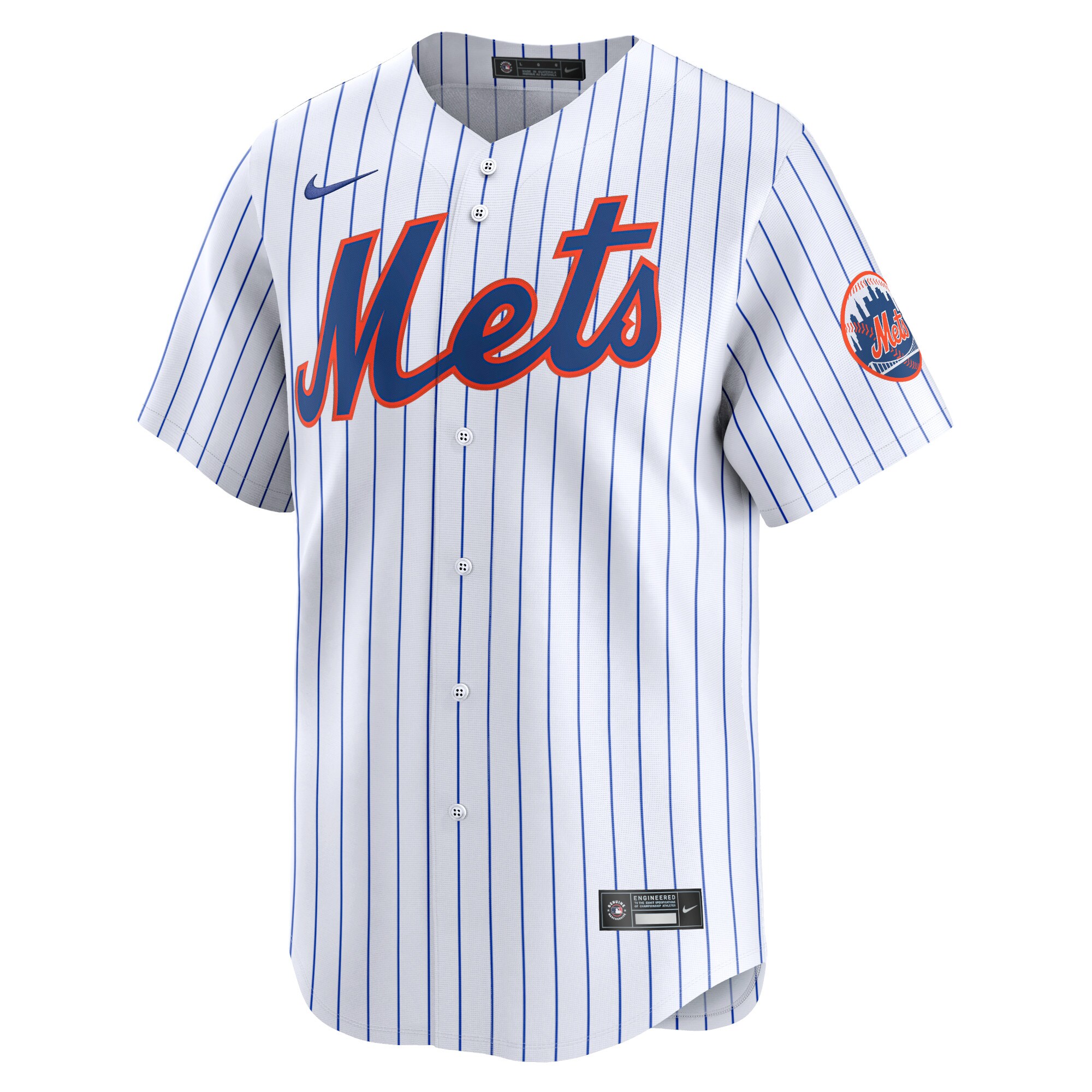 New York Mets White Home Limited MLB Jersey Youth
