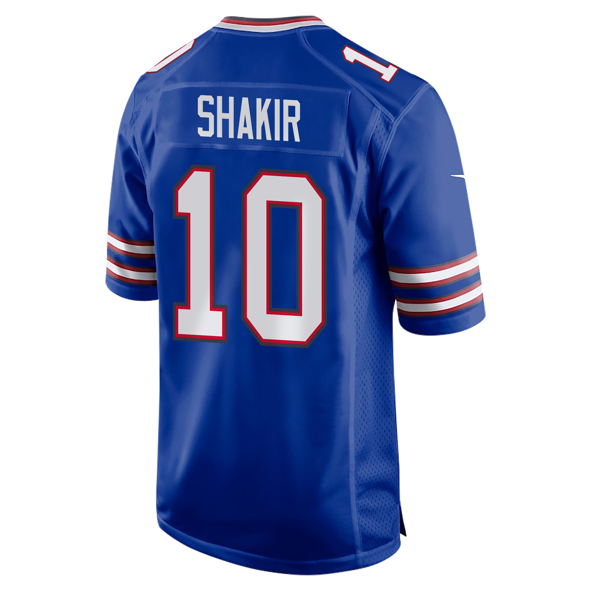 Khalil Shakir 10 Buffalo Bills Super Bowl LIX New Orleans Where Passion Ignites' EMBROIDERED Game Royal NFL Jersey Men's