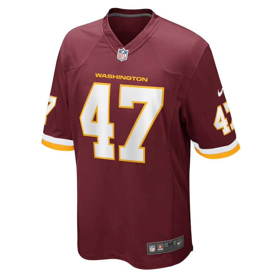 Chris Cooley 47 Washington Commanders Team Retired Burgundy NFL Jersey Men's