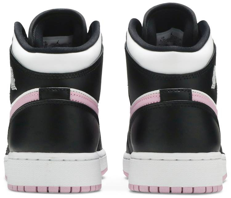 Air Jordan 1 Mid White Light Arctic Pink 555112-103