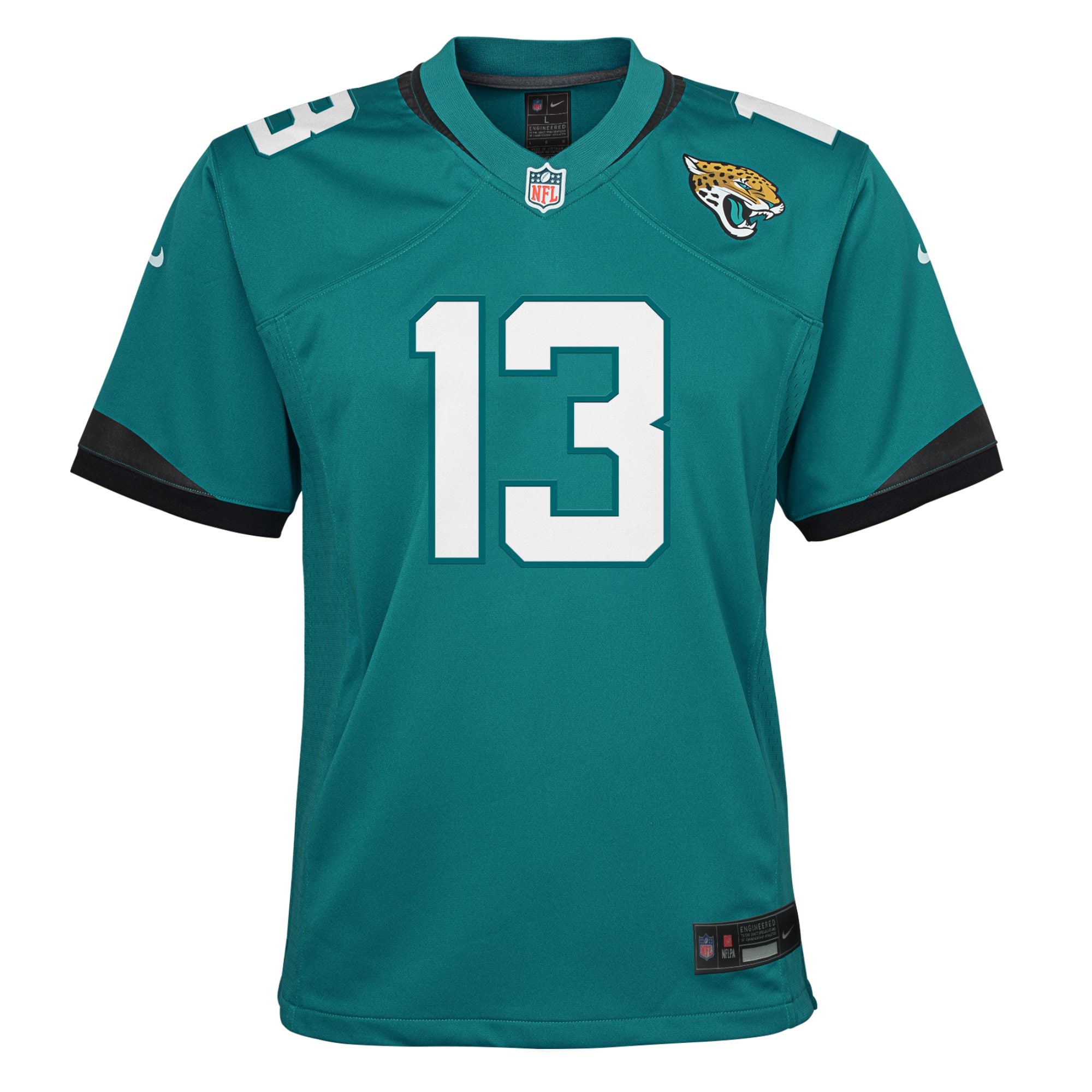 Jacksonville Jaguars Christian Kirk Teal Game NFL Jersey Youth