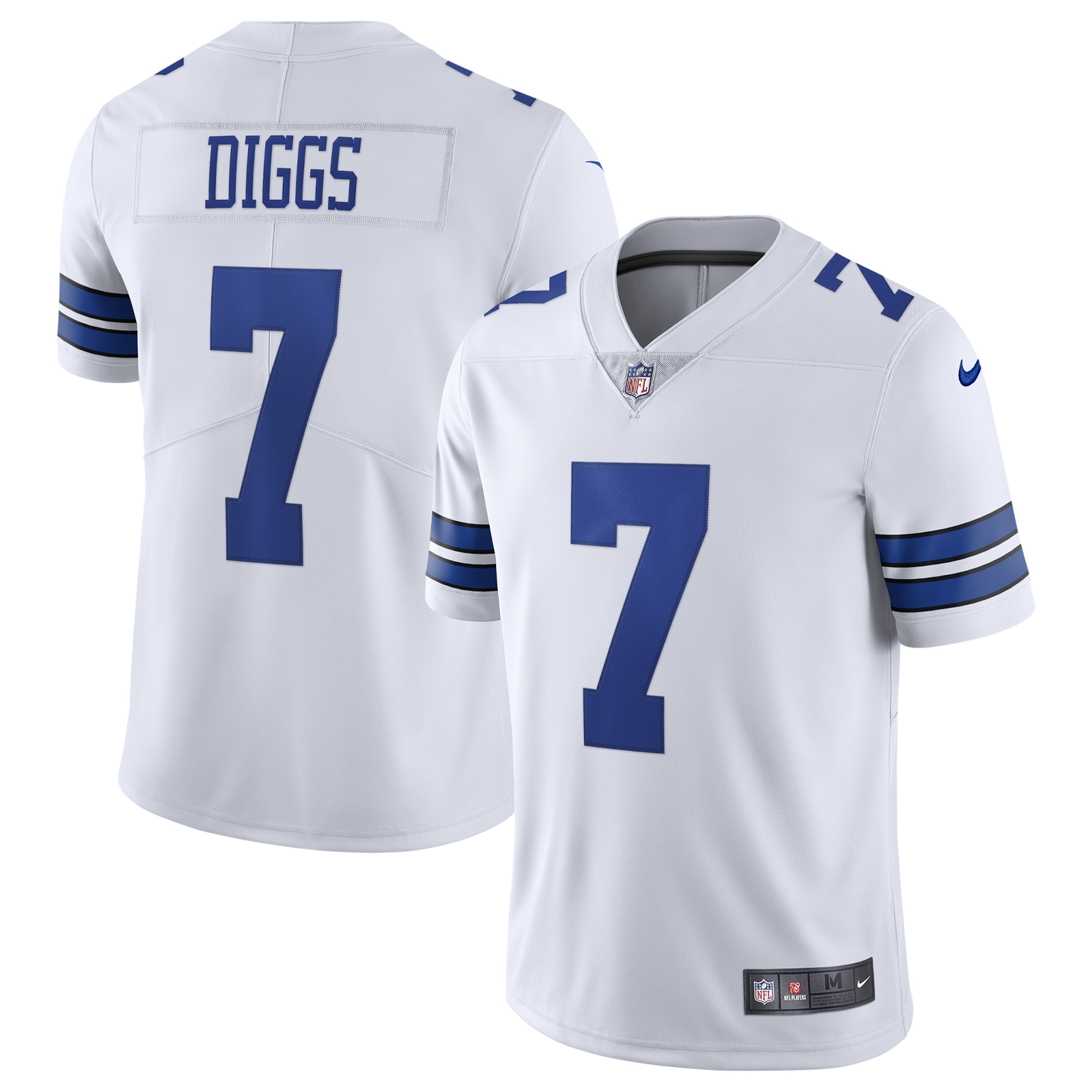 Dallas Cowboys Trevon Diggs White Vapor Limited NFL Jersey Men's