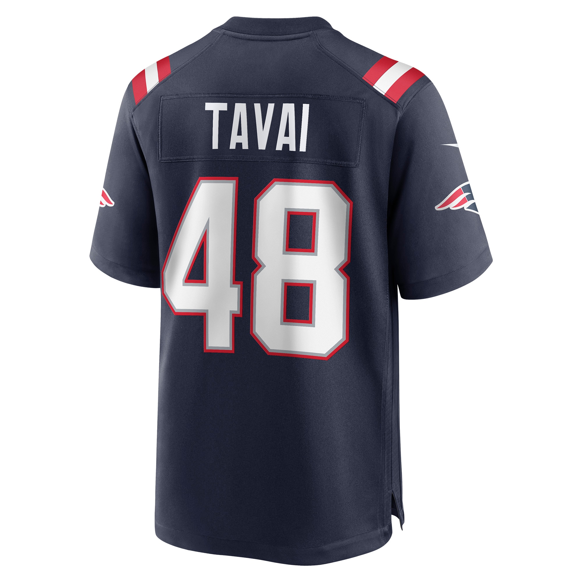 New England Patriots Jahlani Tavai Navy Game Player NFL Jersey Men's