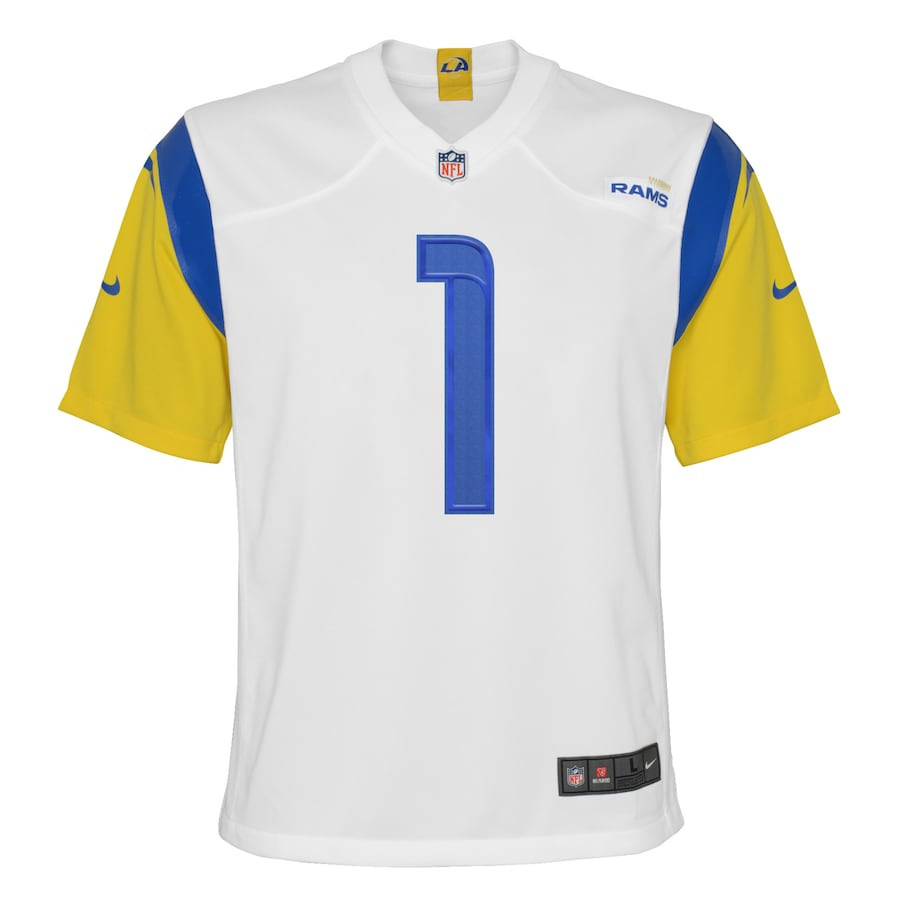 Allen Robinson 1 Los Angeles Rams Game White NFL Jersey Youth