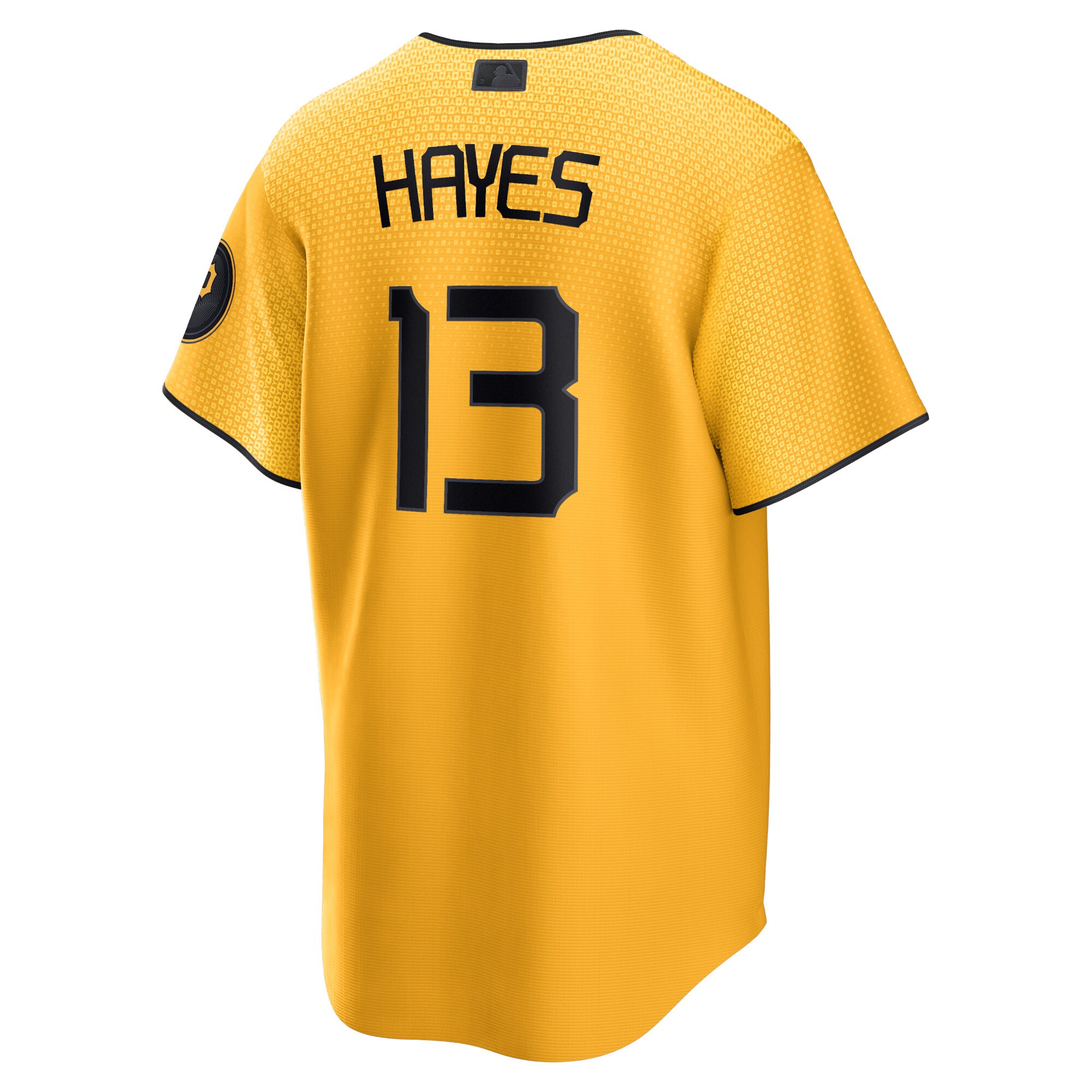 Pittsburgh Pirates Ke'Bryan Hayes Gold City Connect Player MLB Jersey Men's