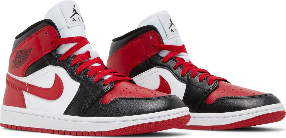 Wmns Air Jordan 1 Mid Alternate Bred Toe BQ6472-079