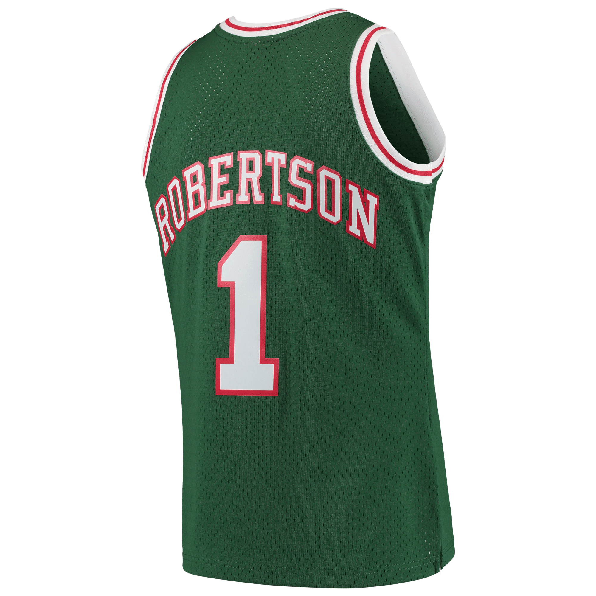 Oscar Robertson Milwaukee Bucks Mitchell Ness Hardwood Classics 1971-72 Swingman Green NBA Jersey Men's