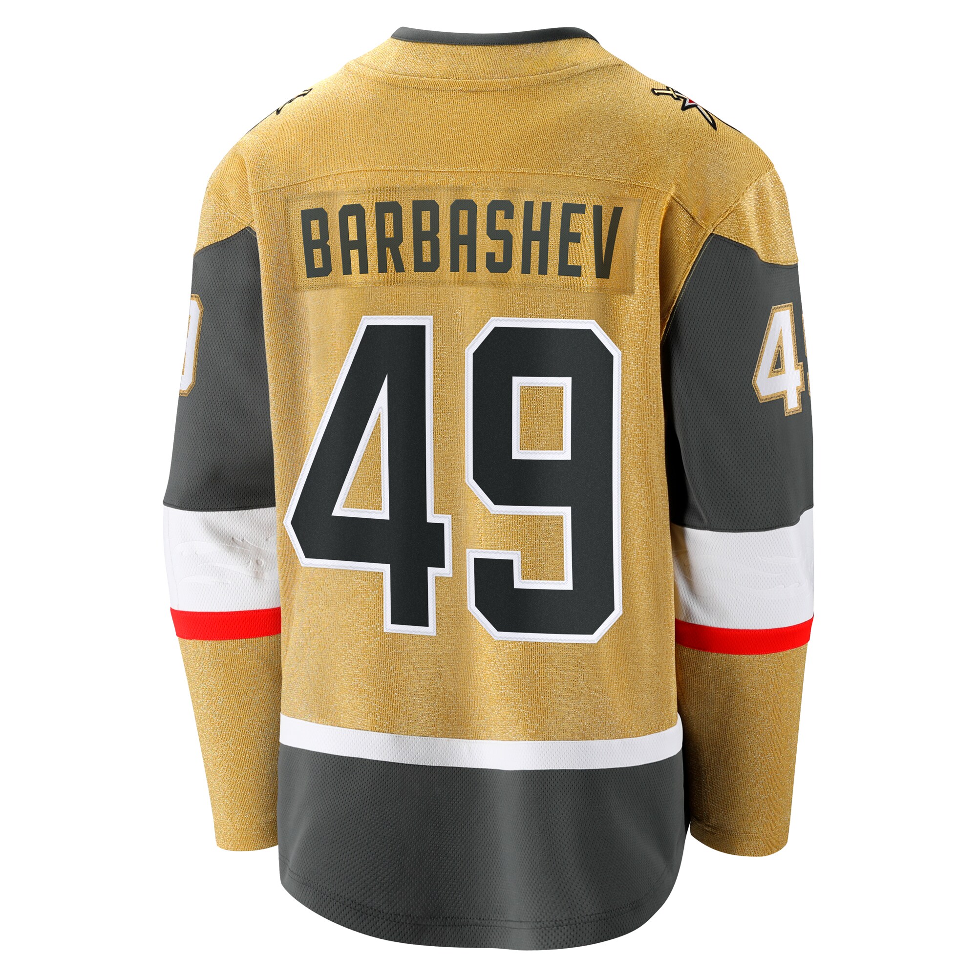 Vegas Golden Knights Ivan Barbashev Gold Home Breakaway NHL Jersey Men's