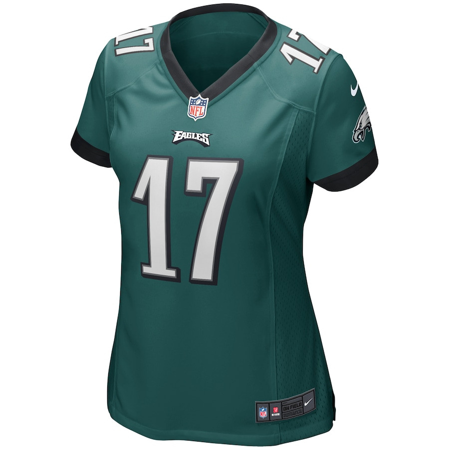 Harold Carmichael 17 Philadelphia Eagles Game Retired Midnight Green NFL Jersey Women's