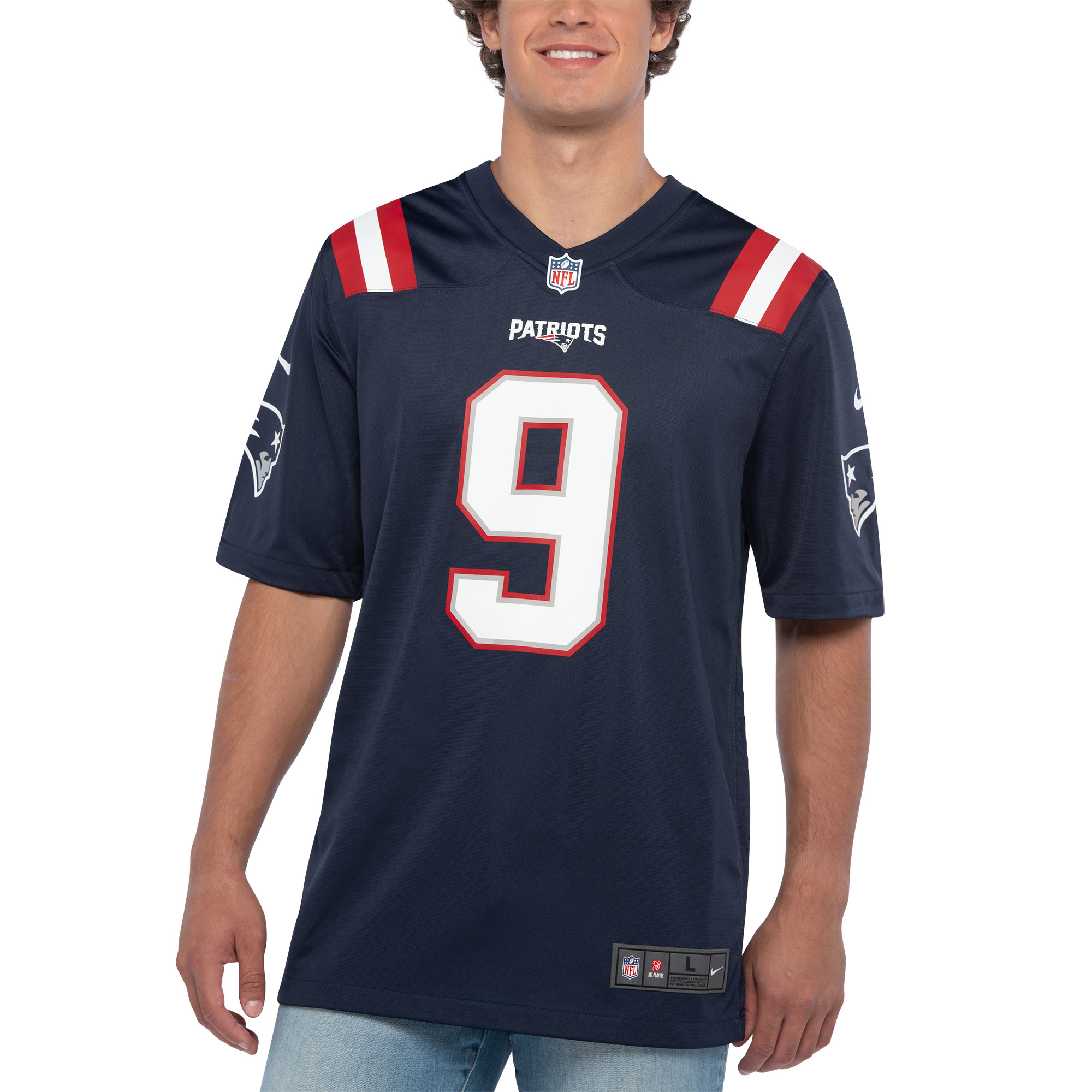 New England Patriots Matthew Judon Navy Game Player NFL Jersey Men's