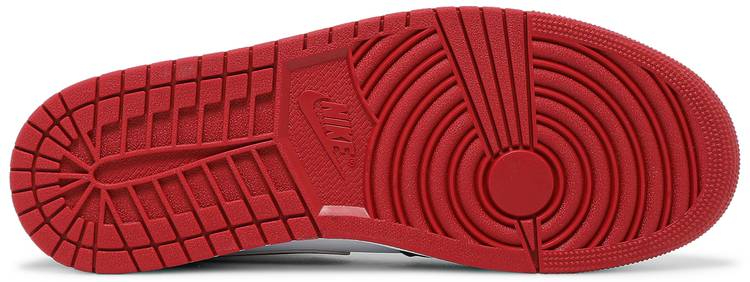 Air Jordan 1 Mid Black Gym Red 554724-122