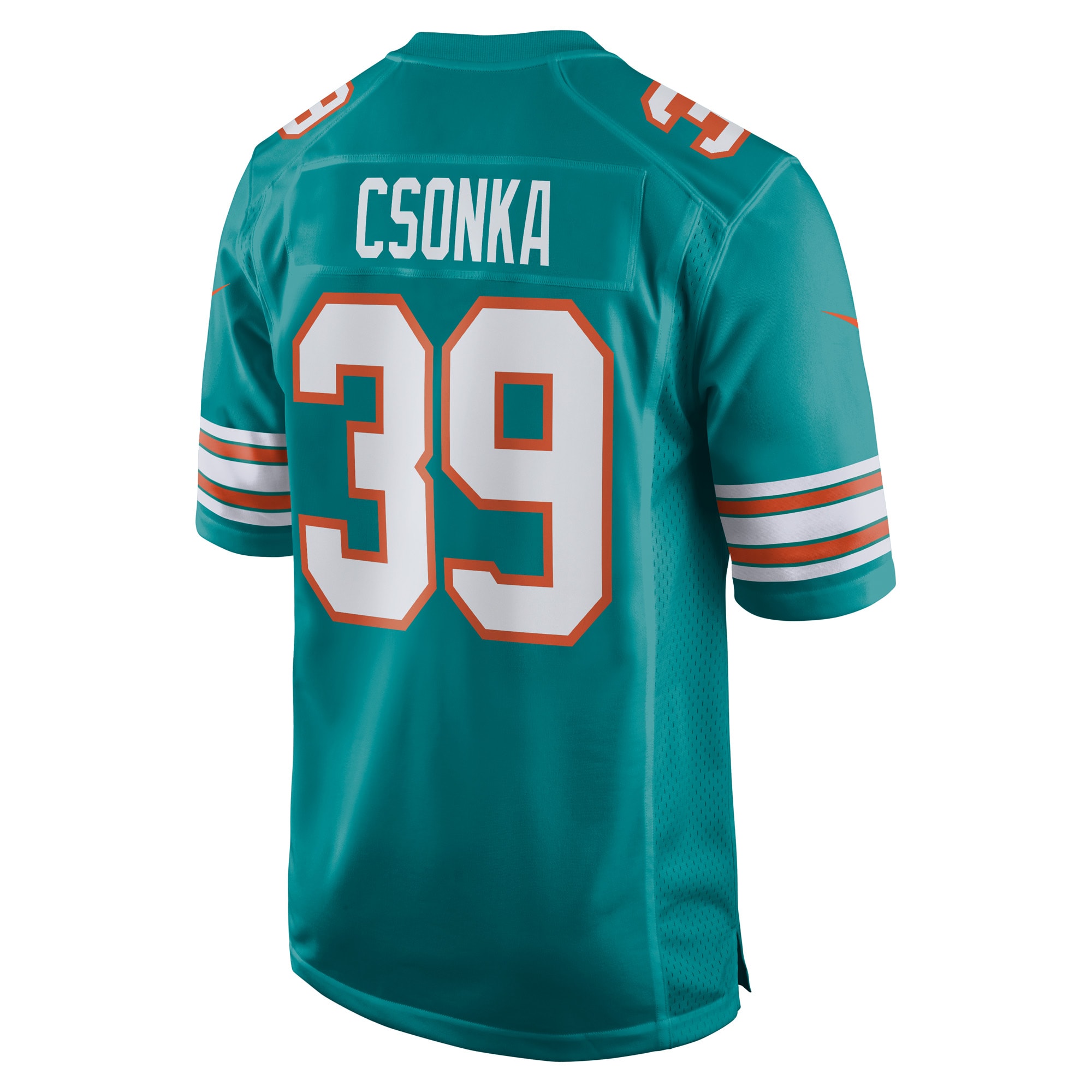 Miami Dolphins Larry Csonka Aqua Retired Player NFL Jersey Men's