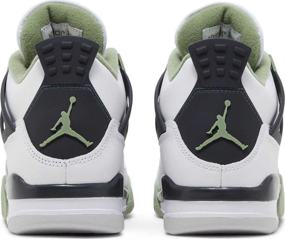 Wmns Air Jordan 4 Retro Seafoam AQ9129-103