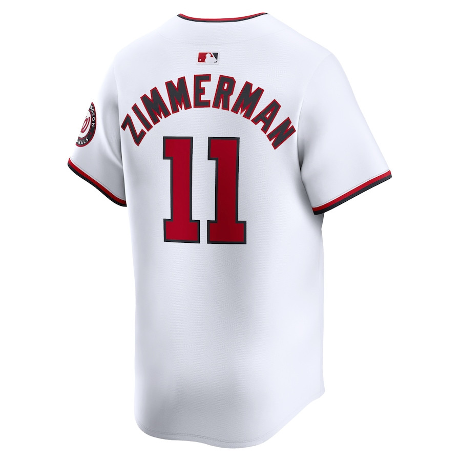 Ryan Zimmerman 11 Washington Nationals Home Limited Player White MLB Jersey Men's