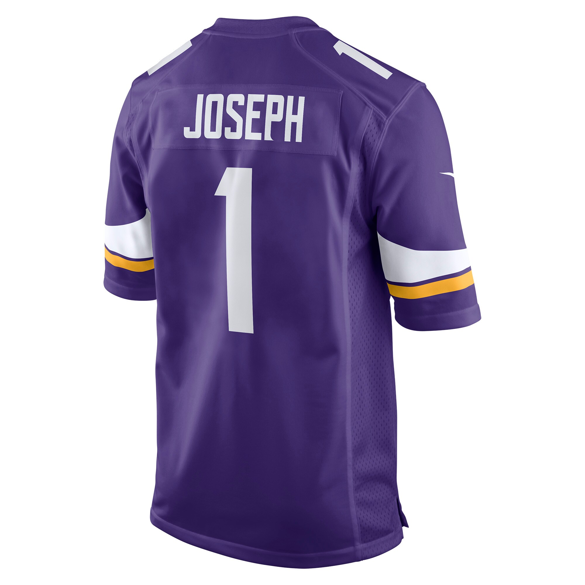 Minnesota Vikings Greg Joseph Purple Game NFL Jersey Men's