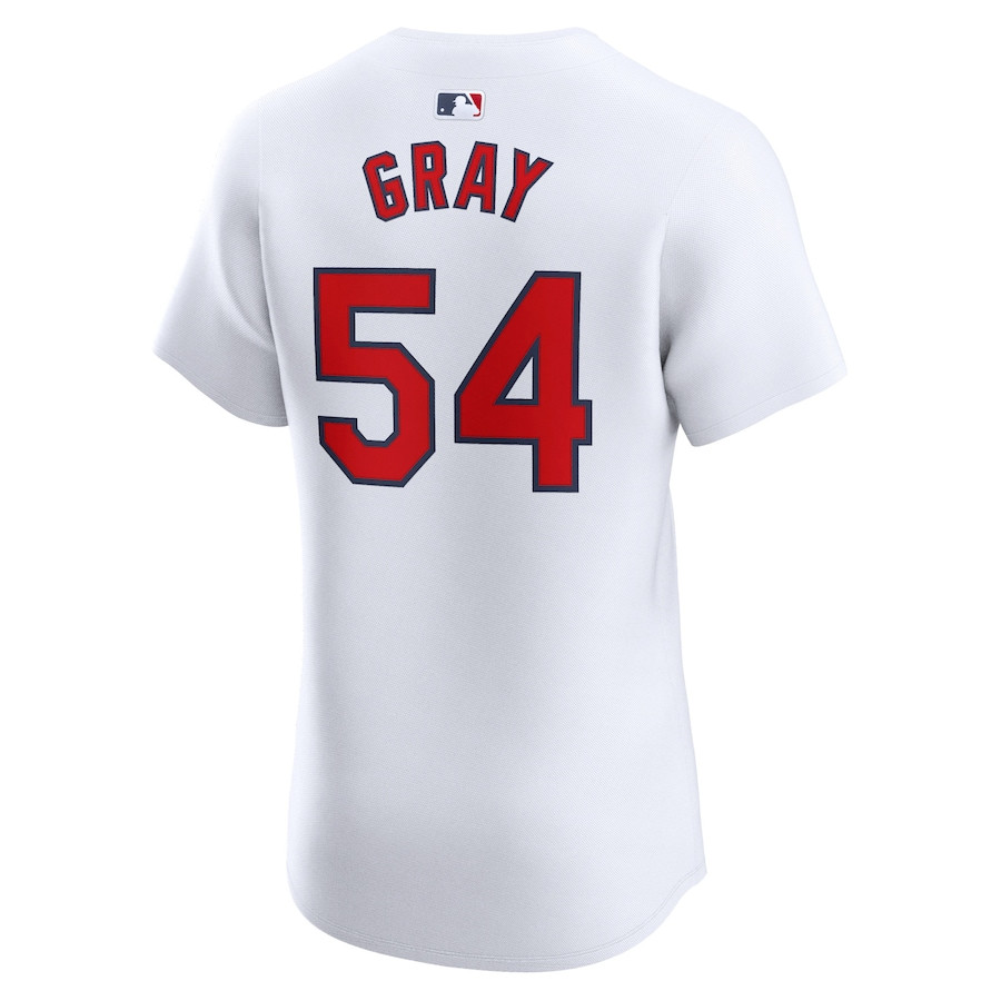 Sonny Gray 54 St. Louis Cardinals Home Elite Player White MLB Jersey Men's