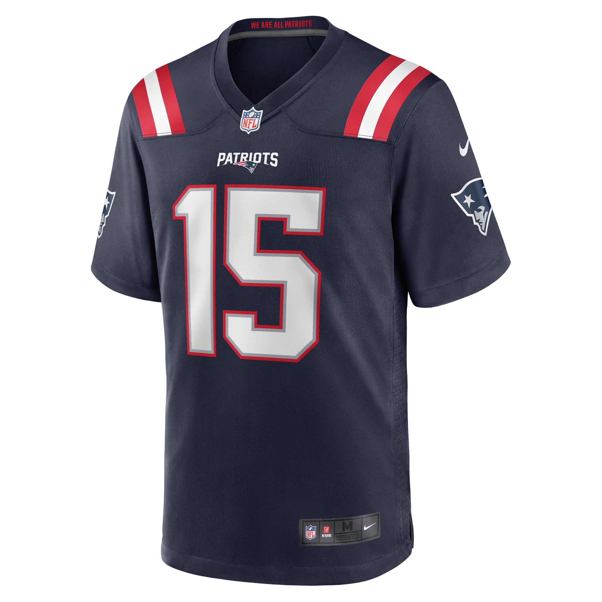 New England Patriots Corliss Waitman Navy Game NFL Jersey Men's