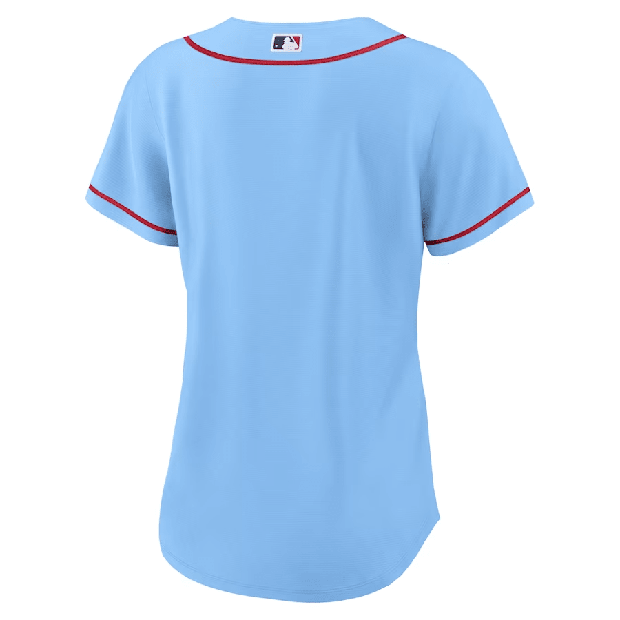 St. Louis Cardinals Alternate Light Blue MLB Jersey Women's
