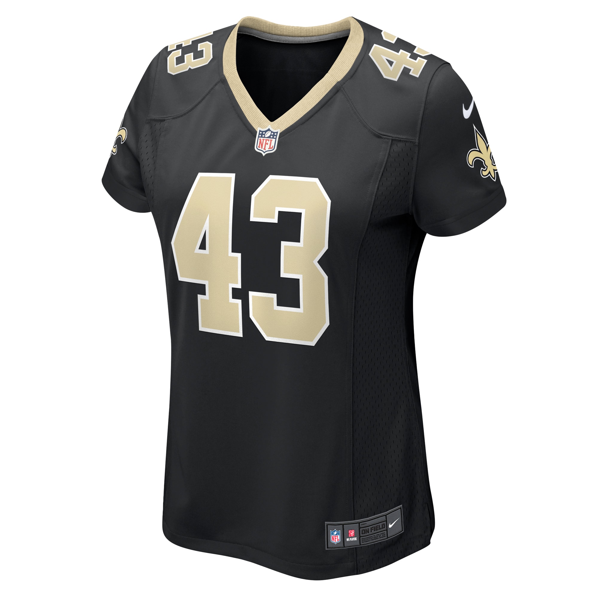 New Orleans Saints Matthew Hayball Black Game NFL Jersey Women's