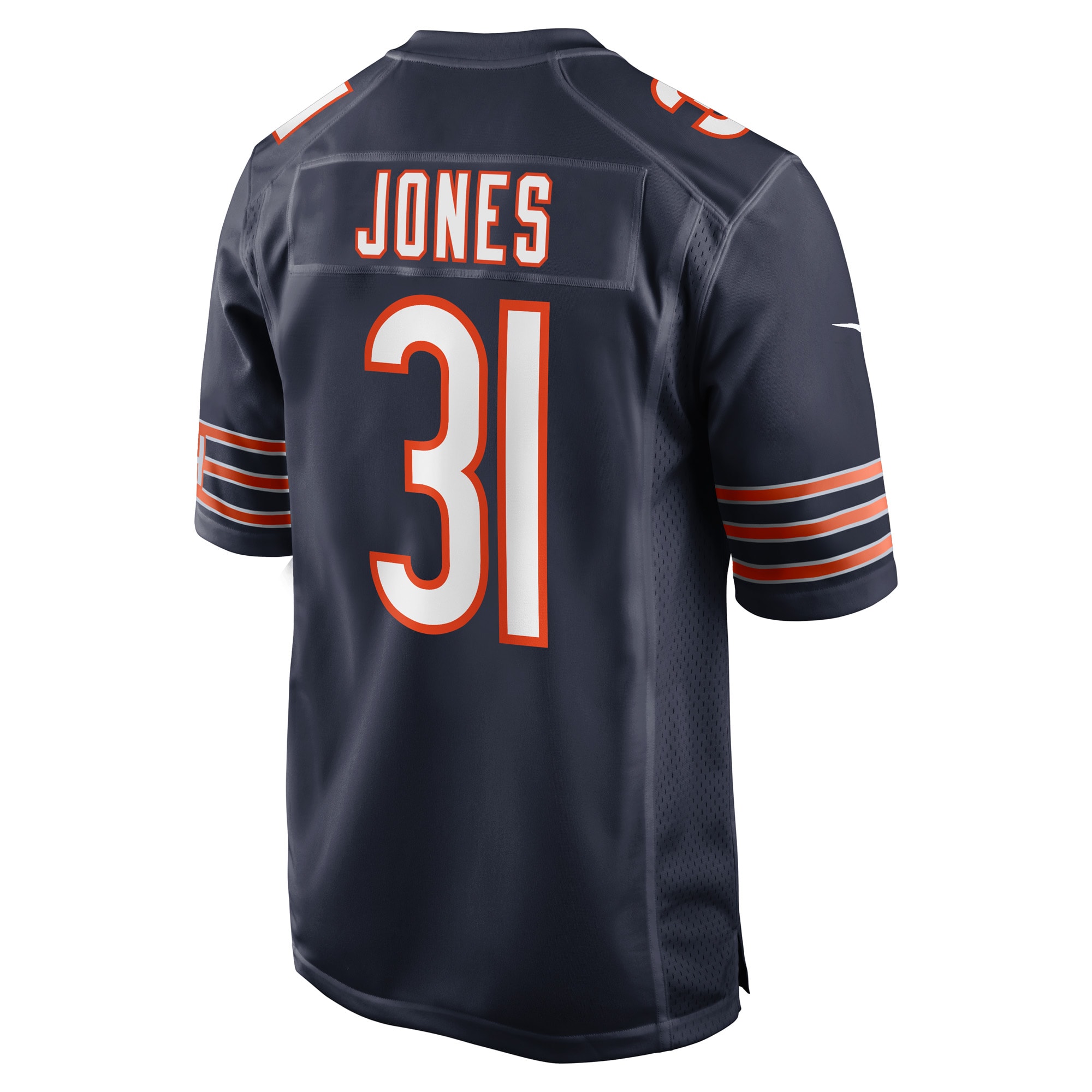 Chicago Bears Jaylon Jones Navy Game Player NFL Jersey Men's