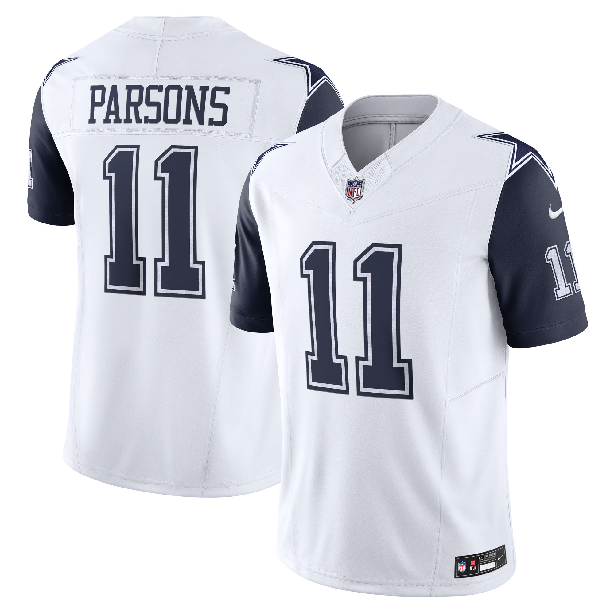 Dallas Cowboys Micah Parsons White Vapor F.U.S.E. Limited NFL Jersey Men's
