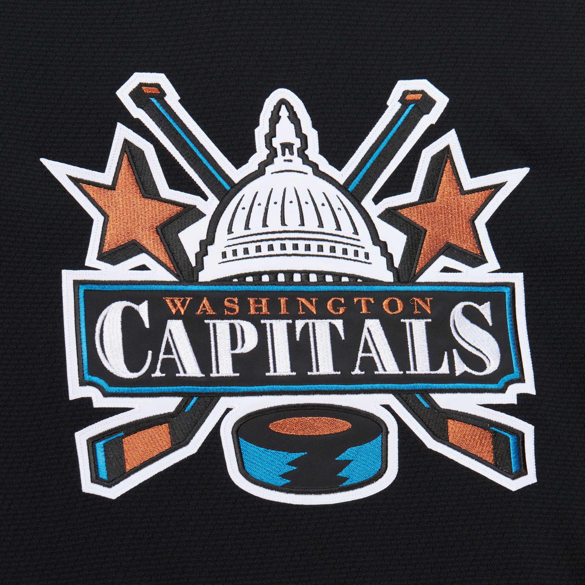 Washington Capitals Alexander Ovechkin Black 2005-06 Power Play NHL Jersey Men's