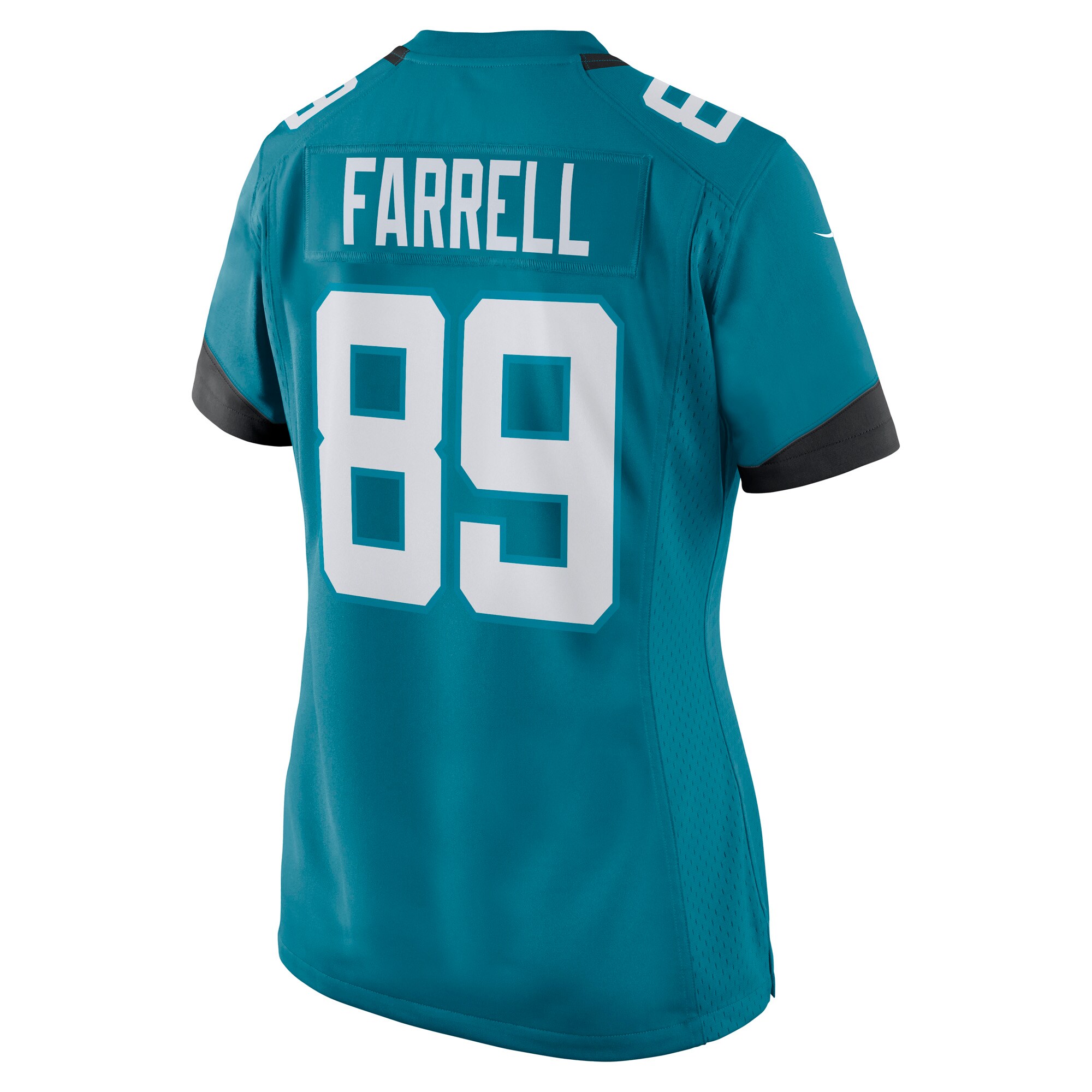 Jacksonville Jaguars Luke Farrell Teal Game NFL Jersey Women's