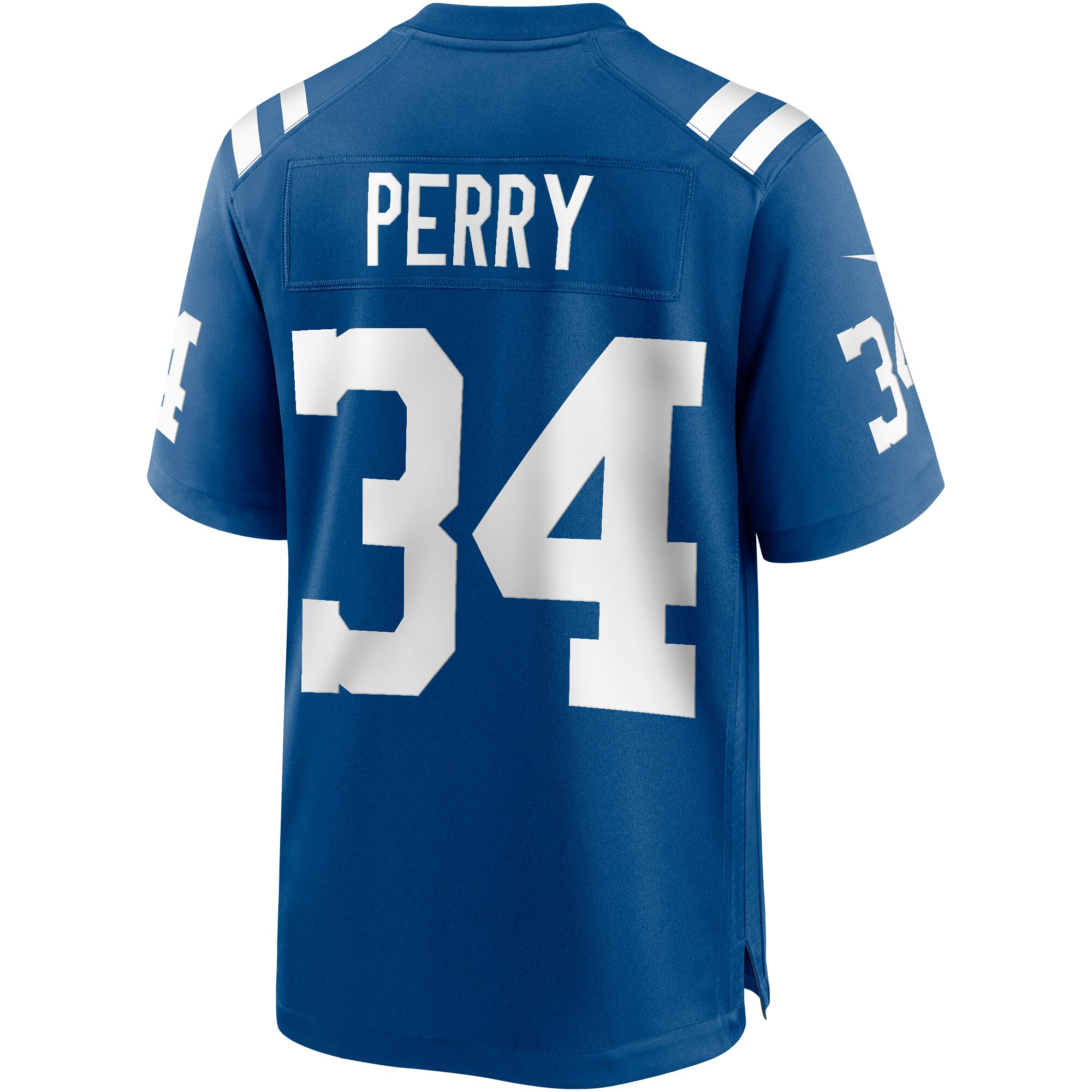 Indianapolis Colts Joe Perry Royal Game Retired Player NFL Jersey Men's