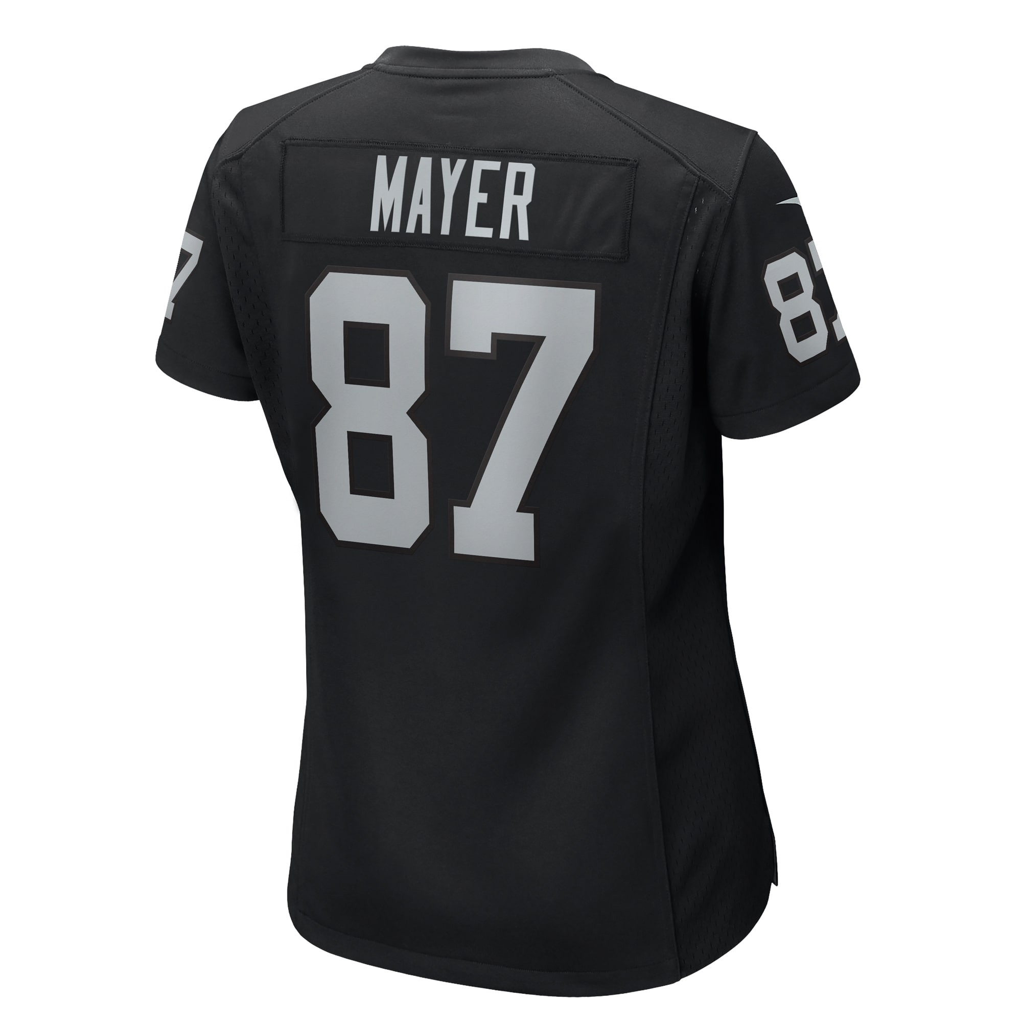 Las Vegas Raiders Michael Mayer Black Game NFL Jersey Women's