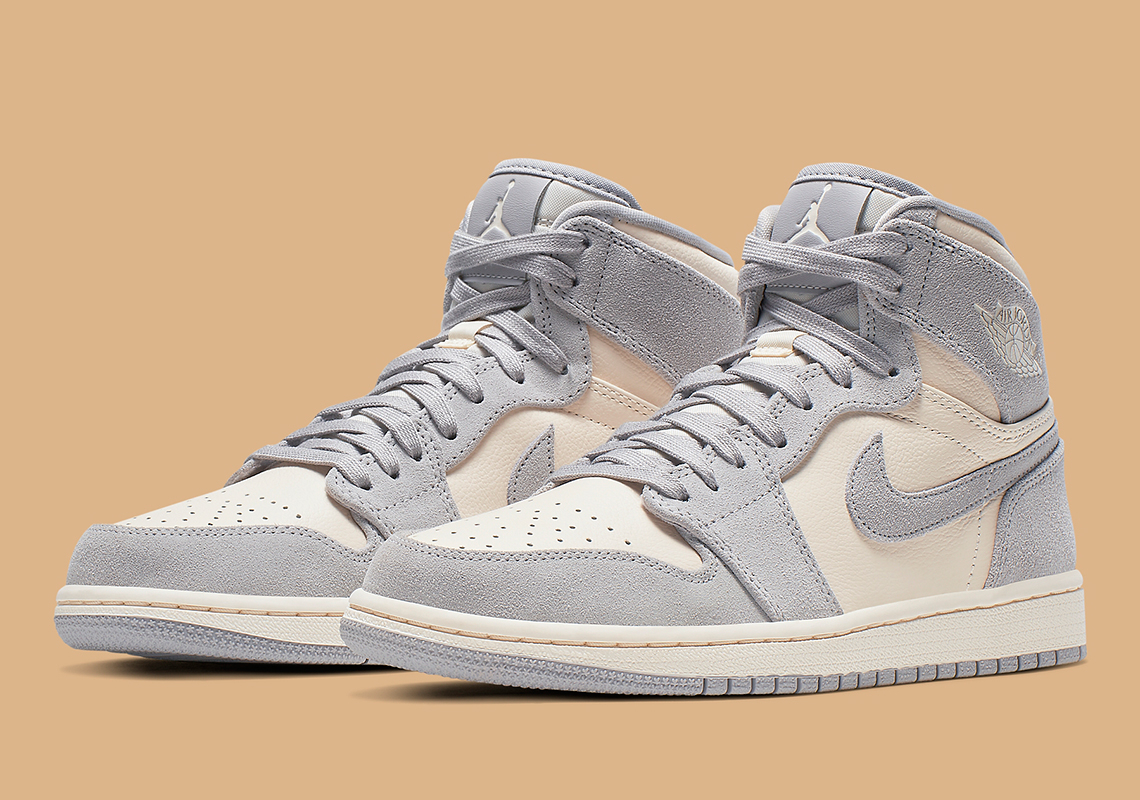 Wmns Air Jordan 1 High Premium Atmosphere Grey AH7389-101