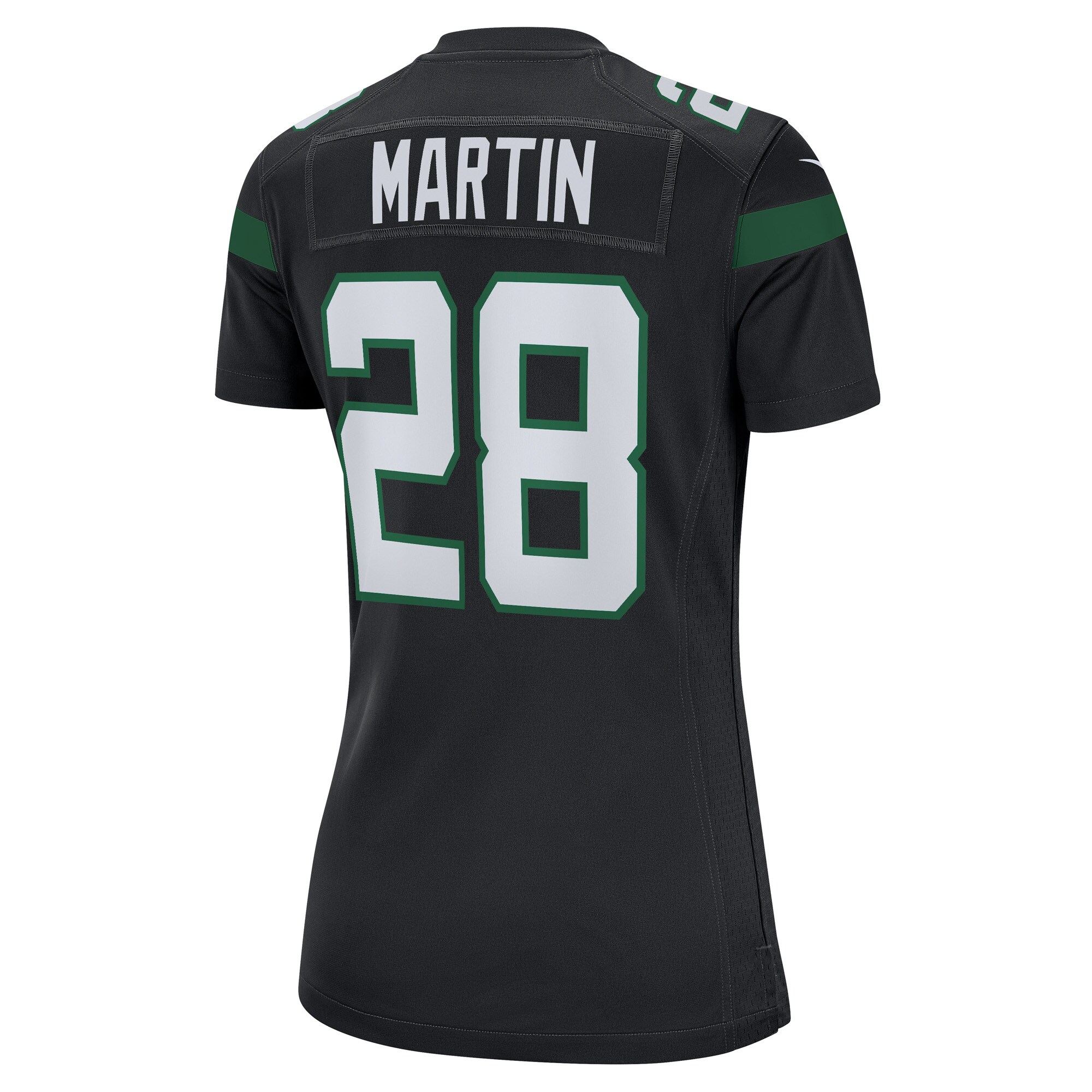 New York Jets Curtis Martin Black Retired Player NFL Jersey Women's