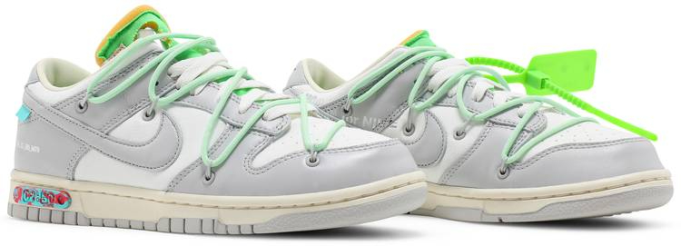 Off-White x Dunk Low Lot 07 of 50 DM1602-108