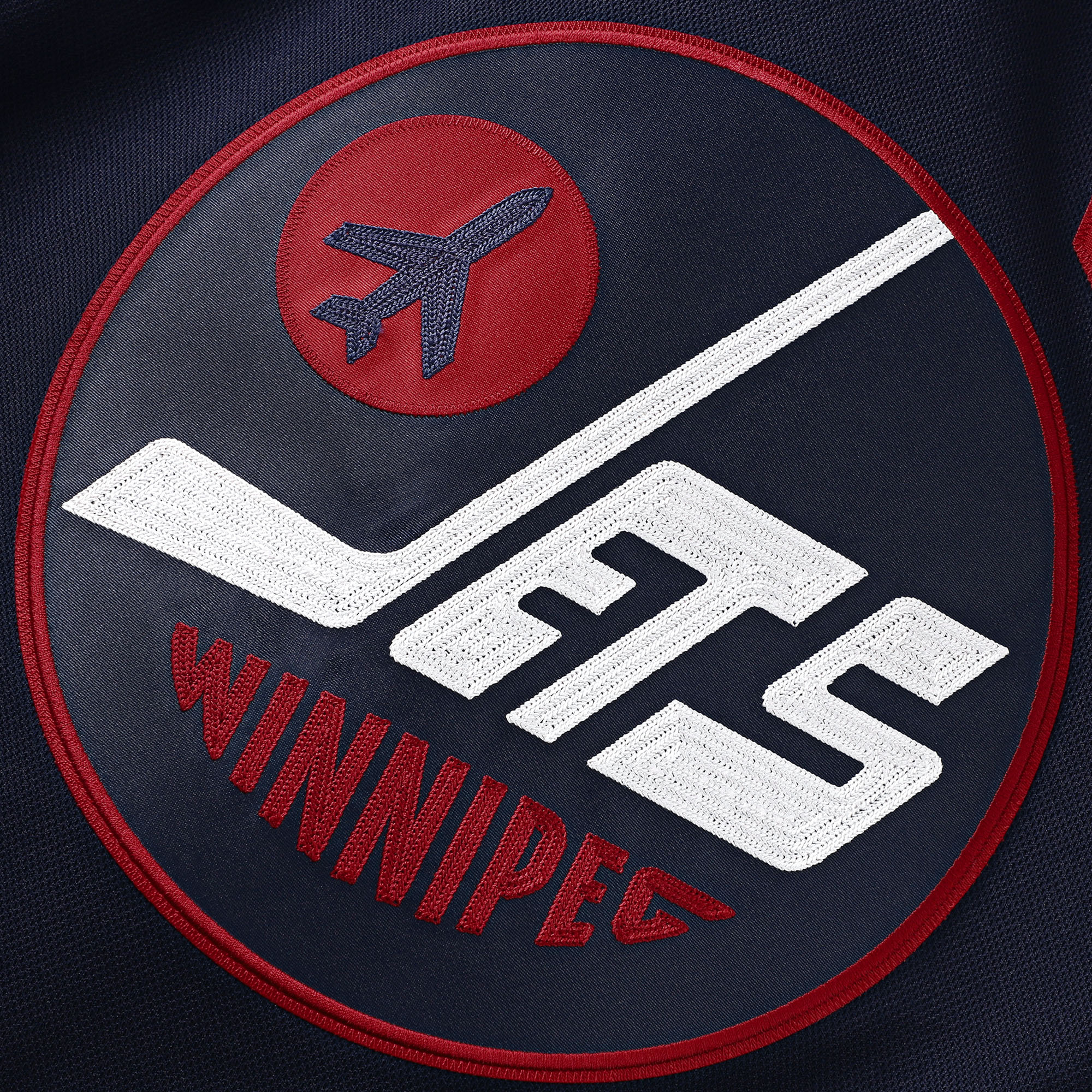 Winnipeg Jets Navy Alternate Premium Custom NHL Jersey Men's