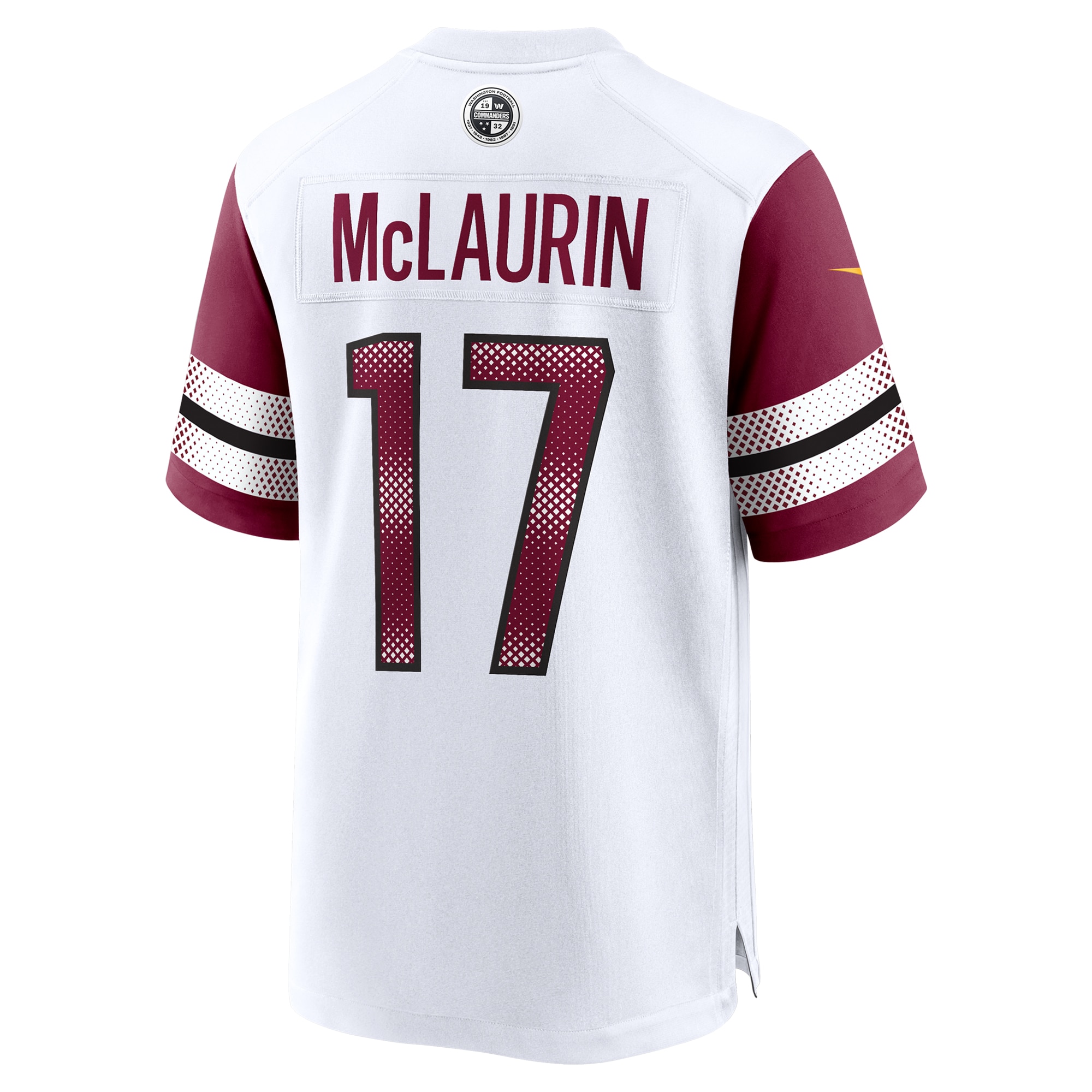 Washington Commanders Terry McLaurin White Game NFL Jersey Men's