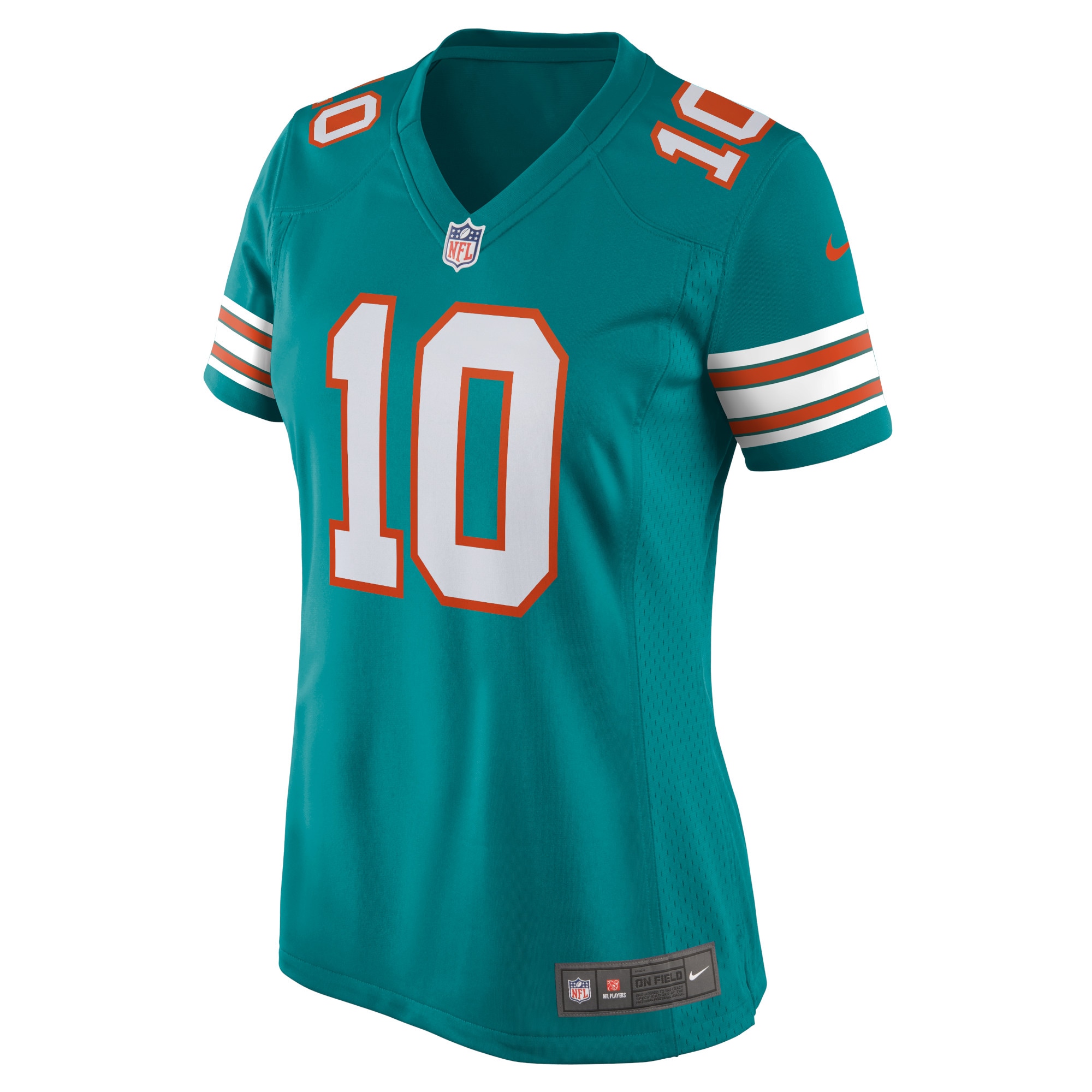 Miami Dolphins Tyreek Hill Aqua Alternate Game NFL Jersey Women's